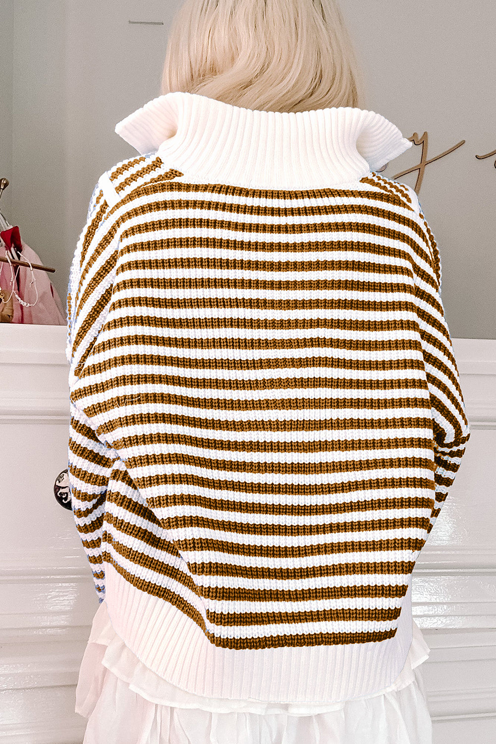 The First Class Stripe Sweater