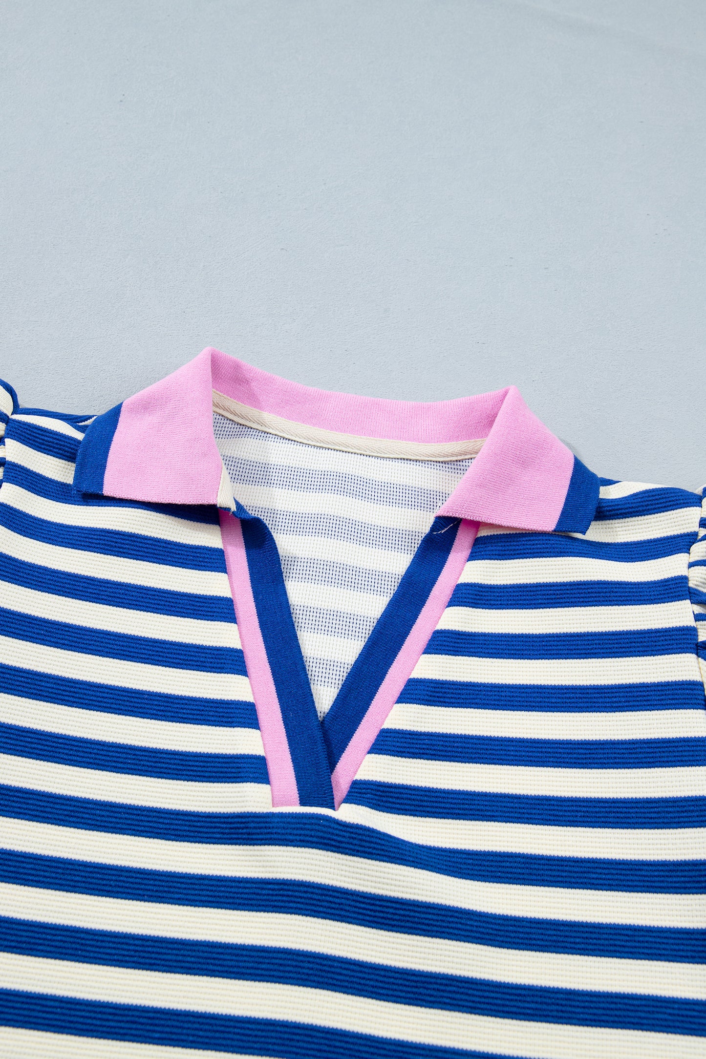 Coastal Cabana Flutter Top