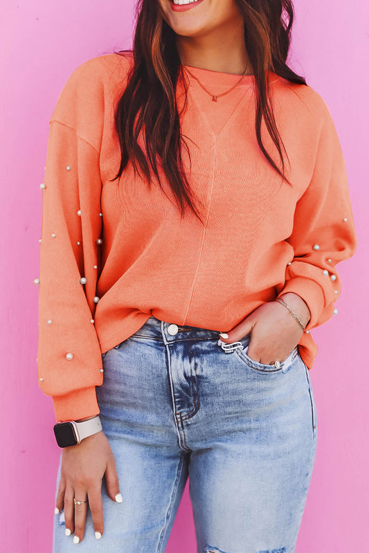 The Coral Cove Pearl Sweater