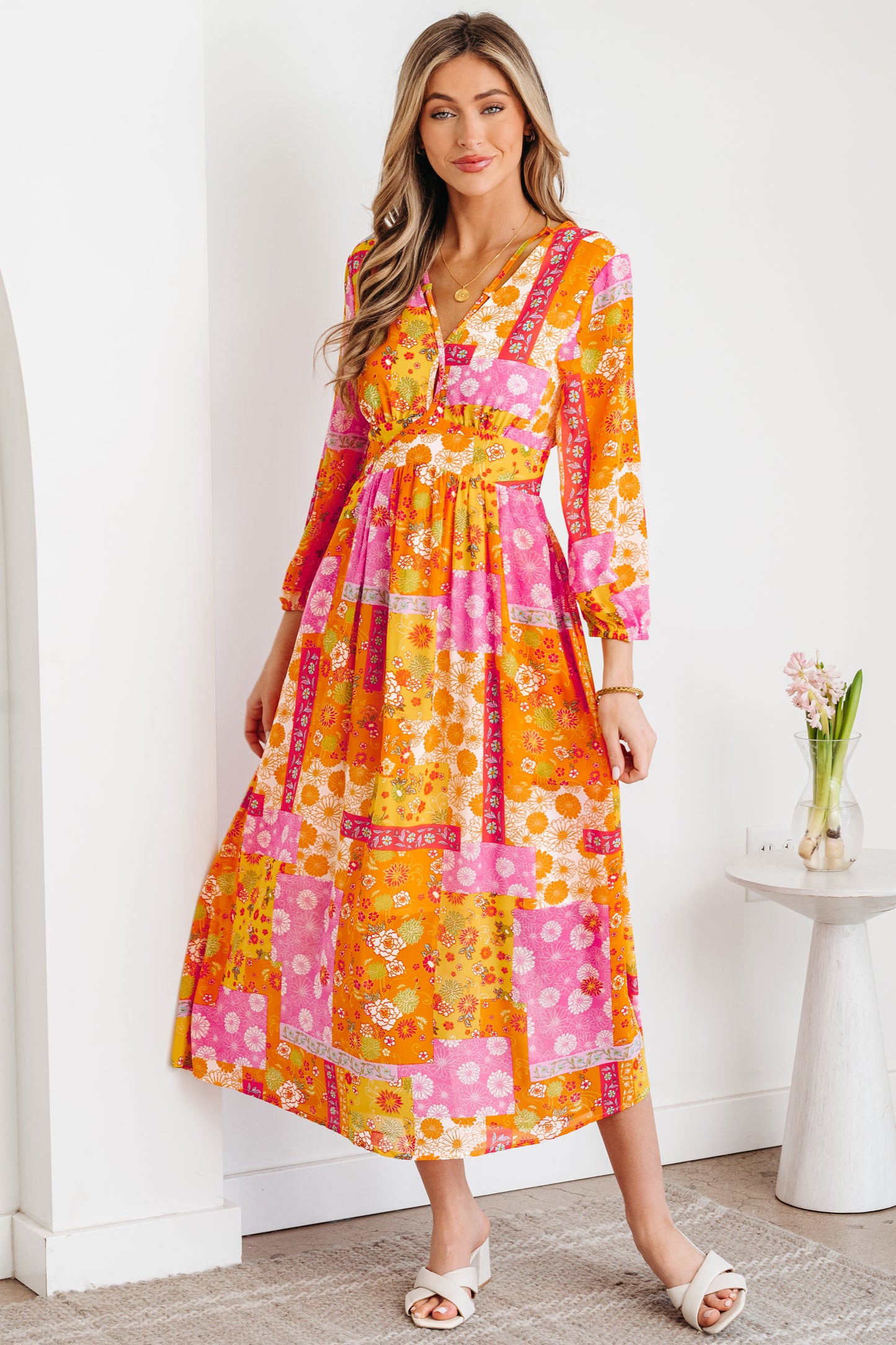 Marigold Patchwork Maxi