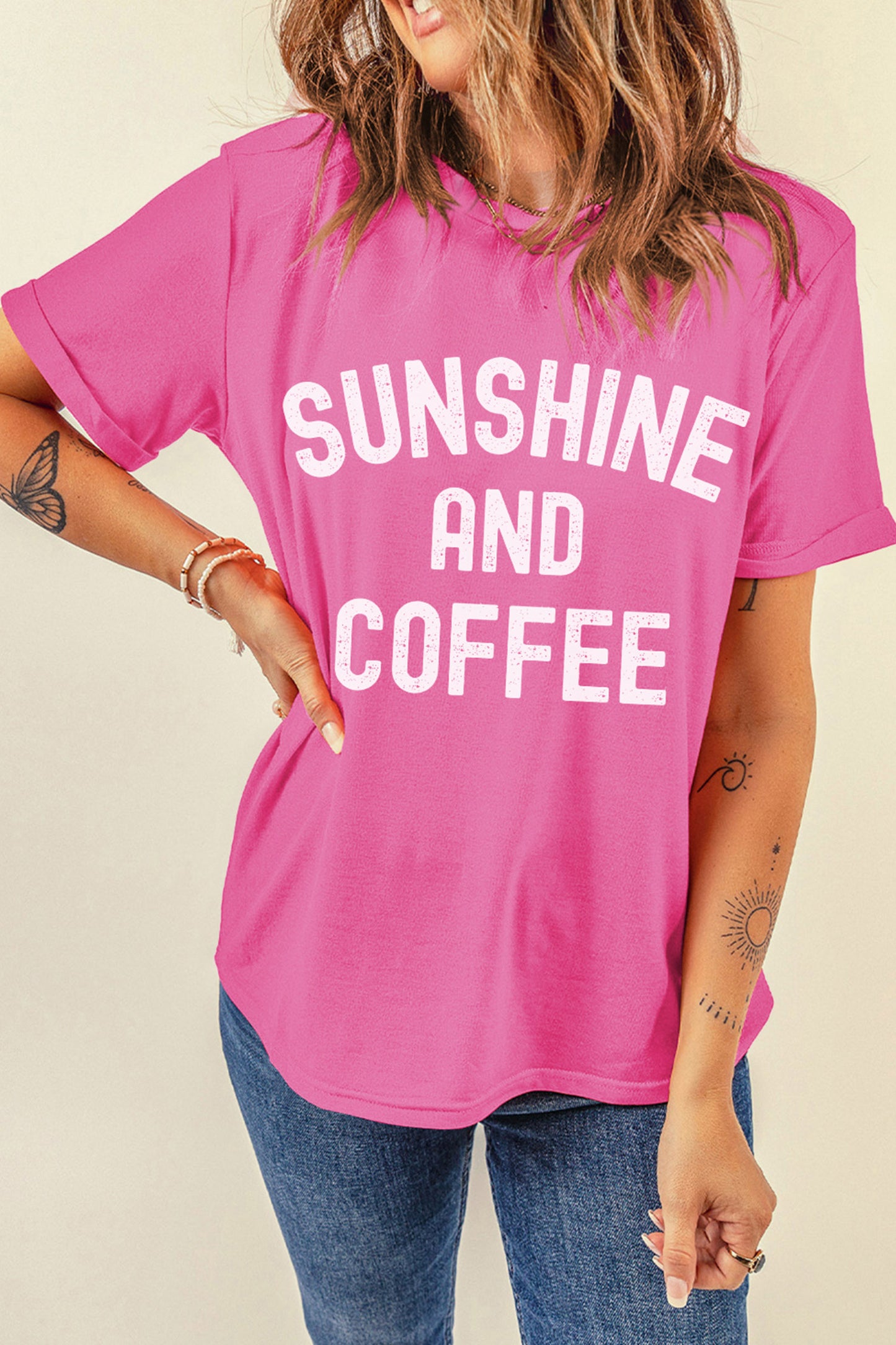 Sunshine & Coffee Graphic Tee