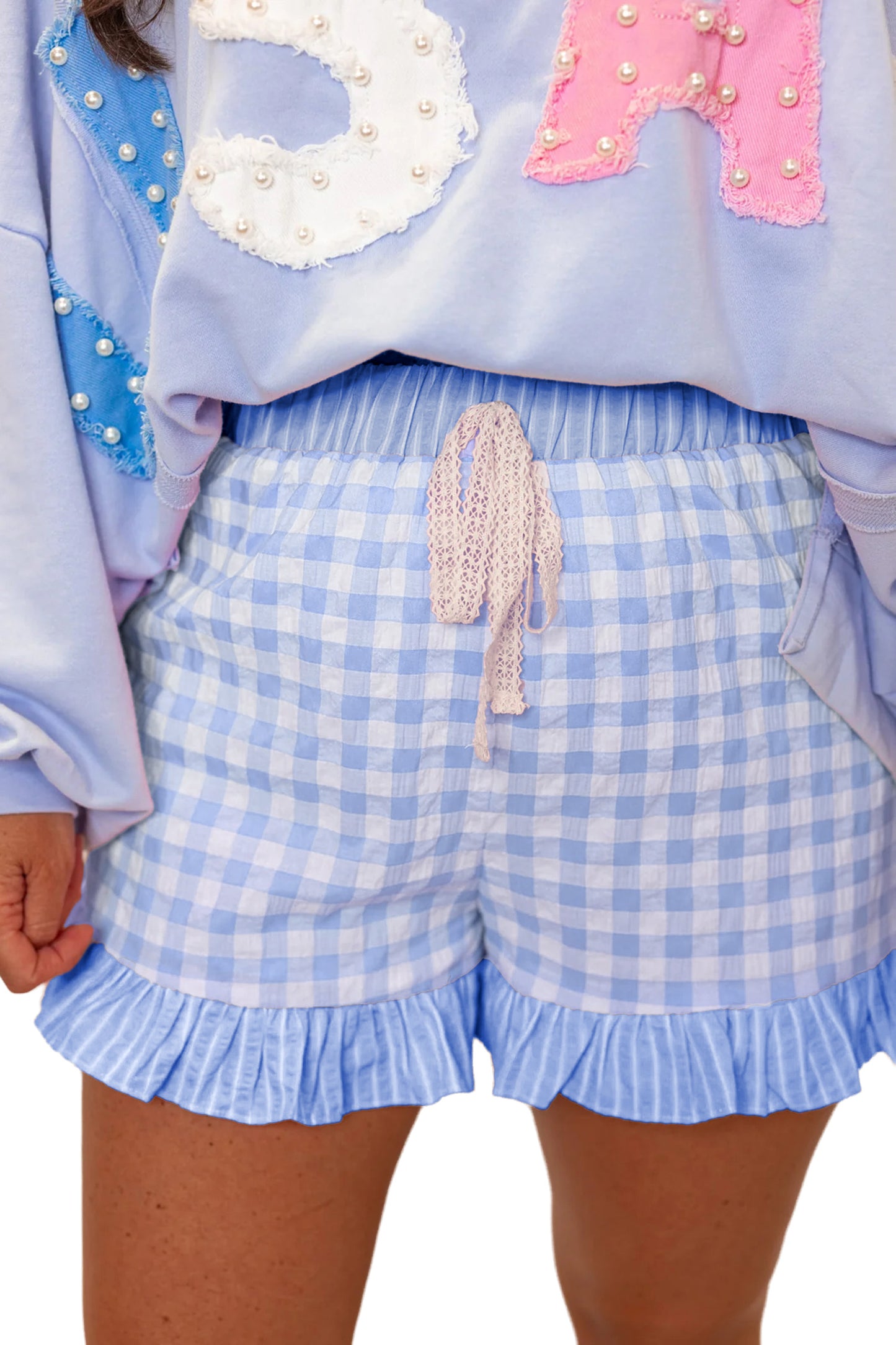 Bluebell Picnic Ruffle Shorts