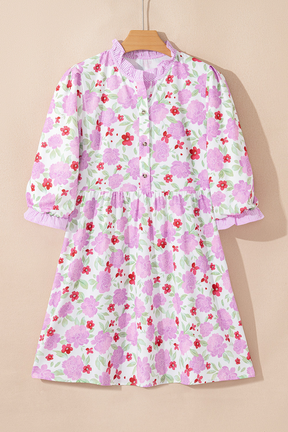 Garden Grace Floral Dress