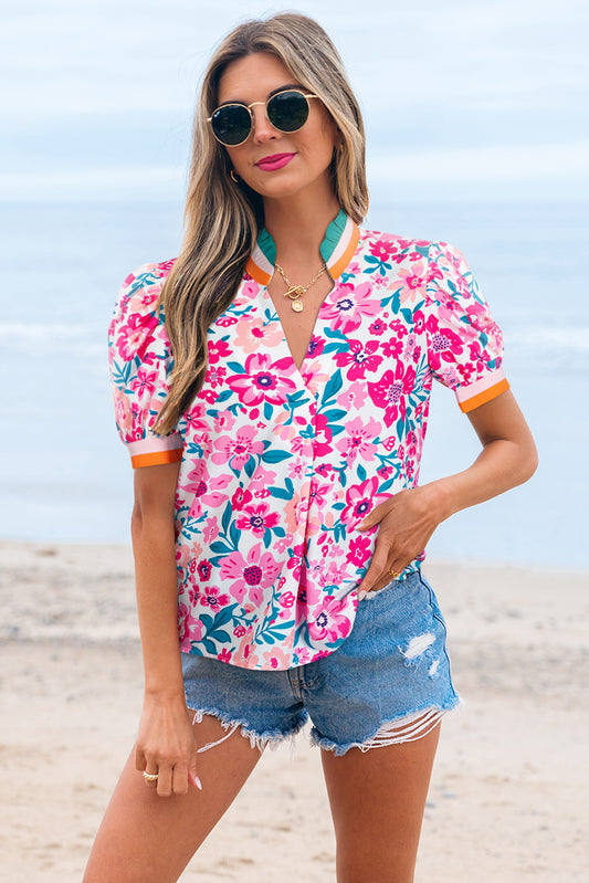 The Bayside Bouquet Blouse