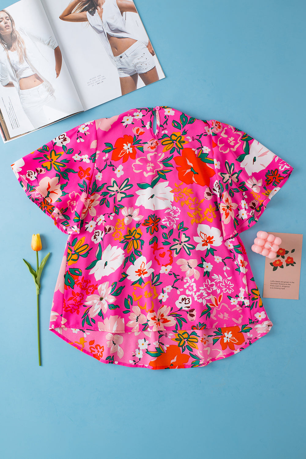 The Blushing Bouquet Blouse