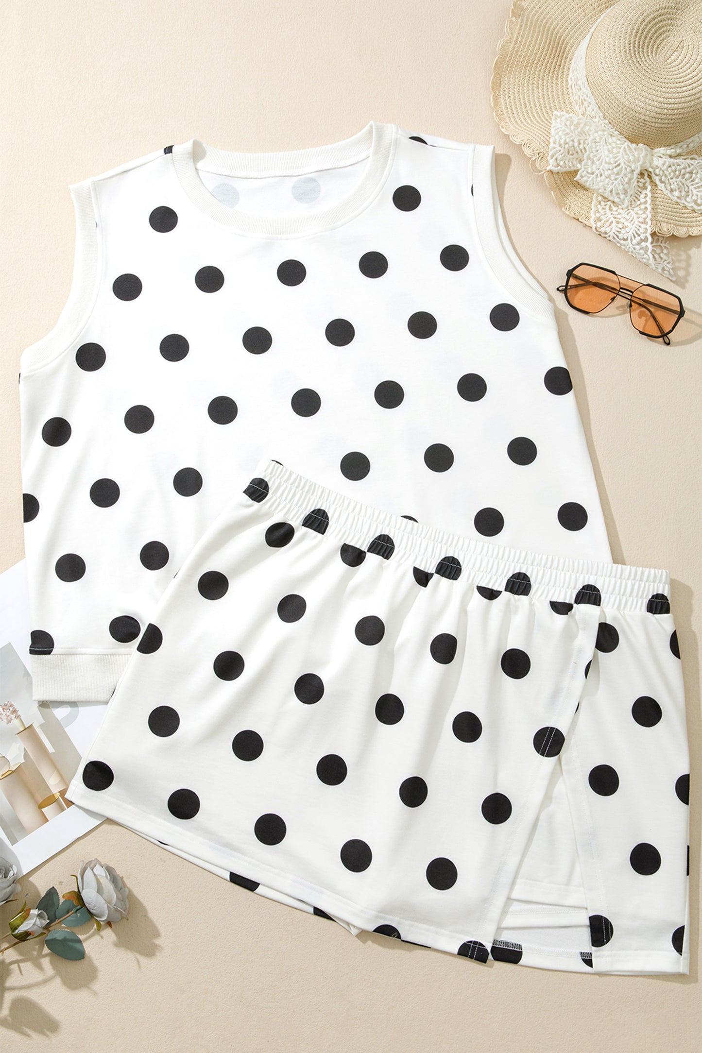 Monroe Manor Skort Set- Curvy