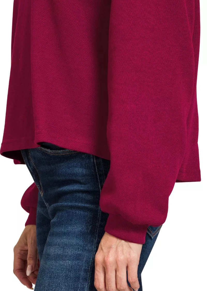 Zenana French Rib Pullover and Pants Set