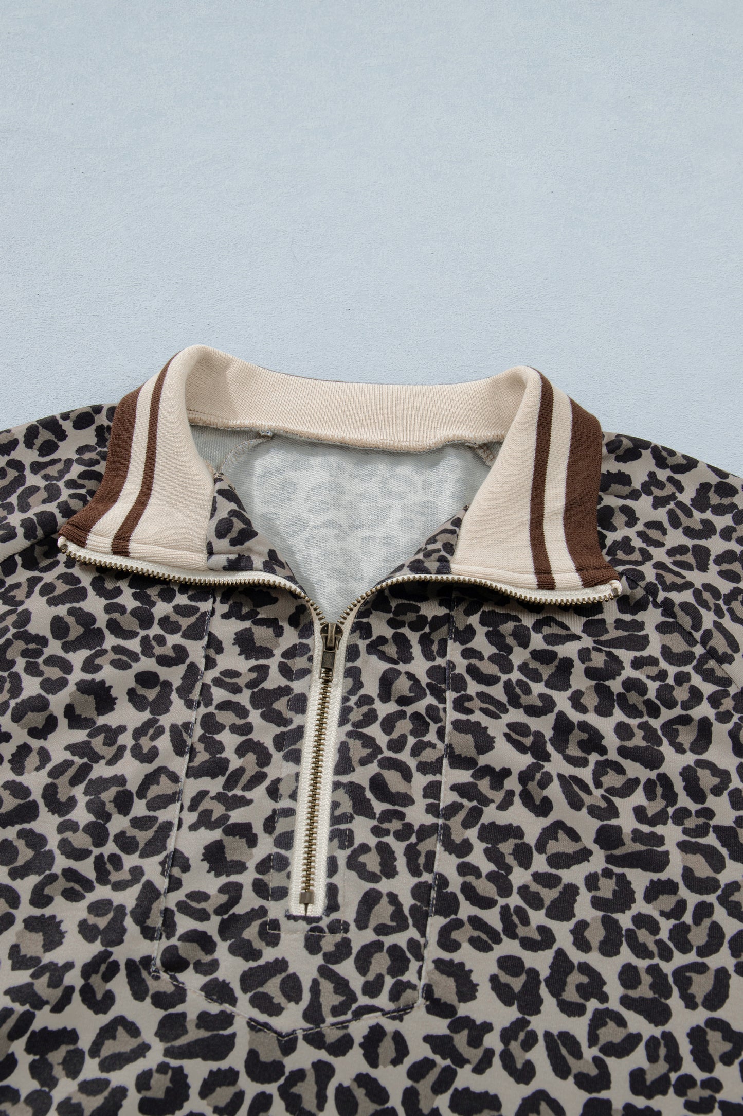 The Fierce & Flowy Leopard Blouse