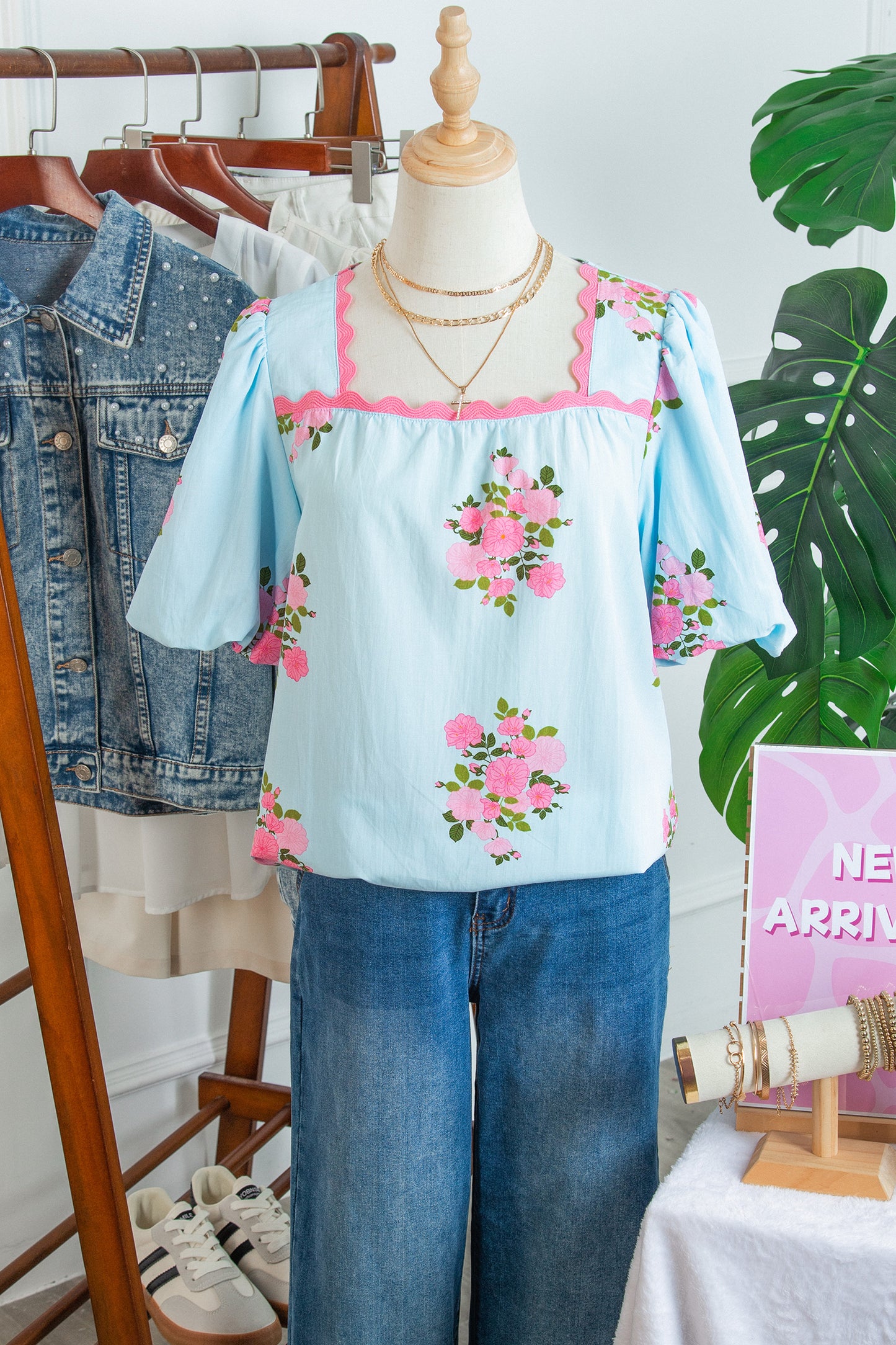 Cotton Candy Bloom Blouse