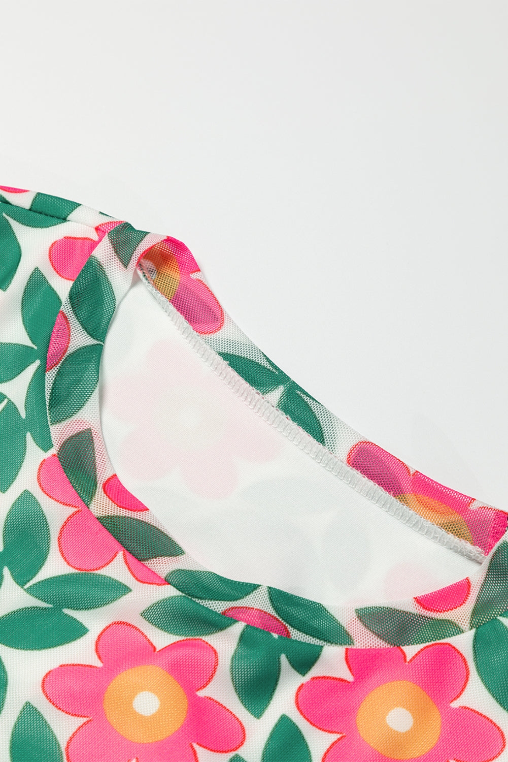 Retro Bloom Long Sleeve Top
