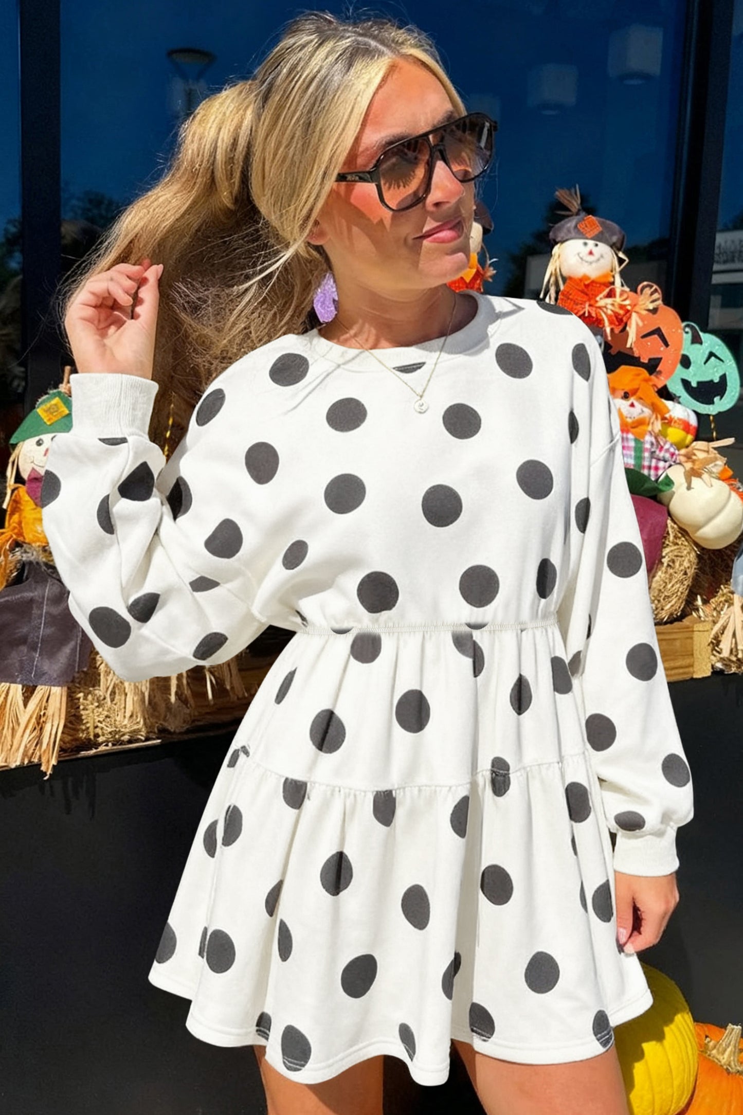 Sweet Spot Polka Dot Dress