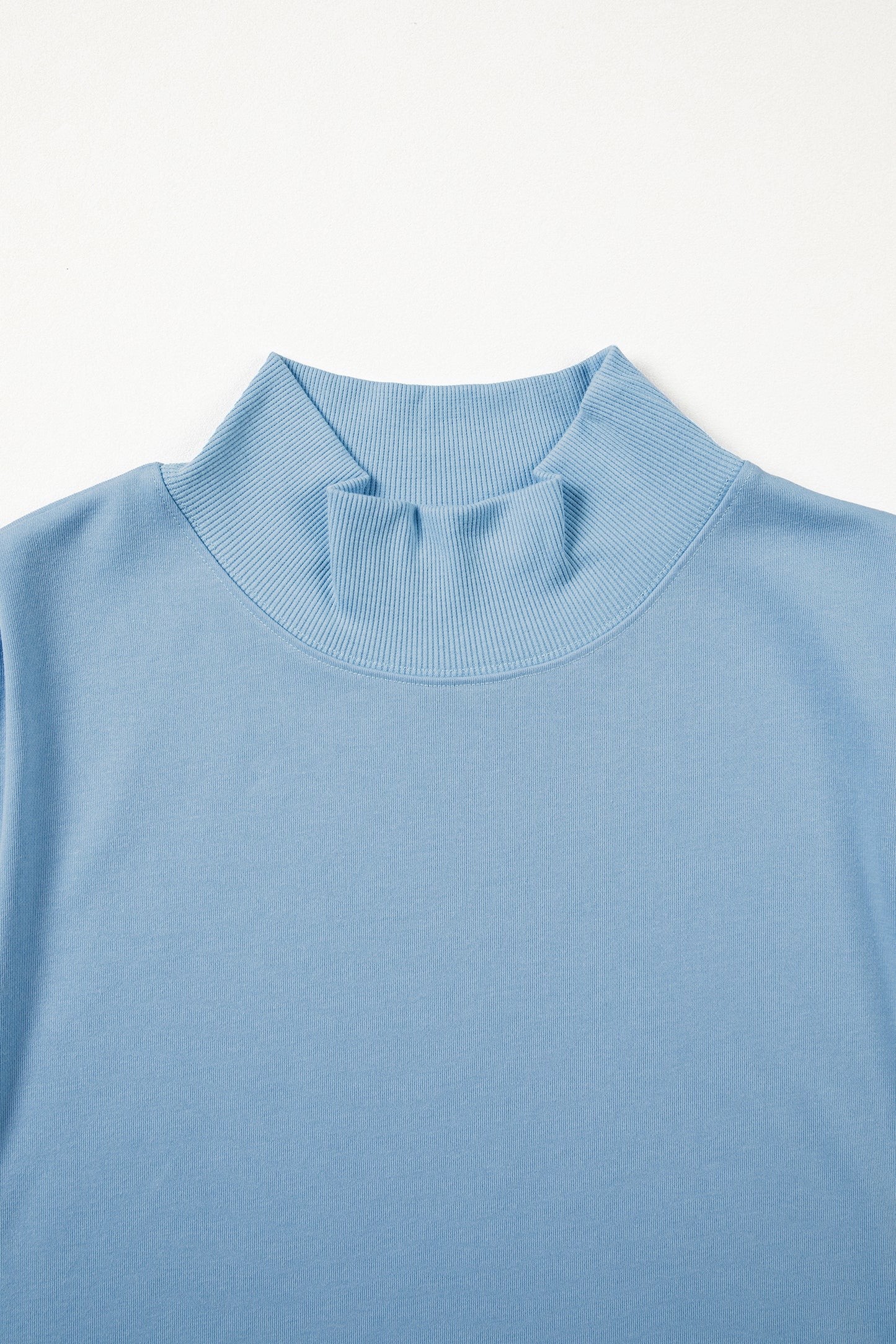 Uptown Ease Mock Neck