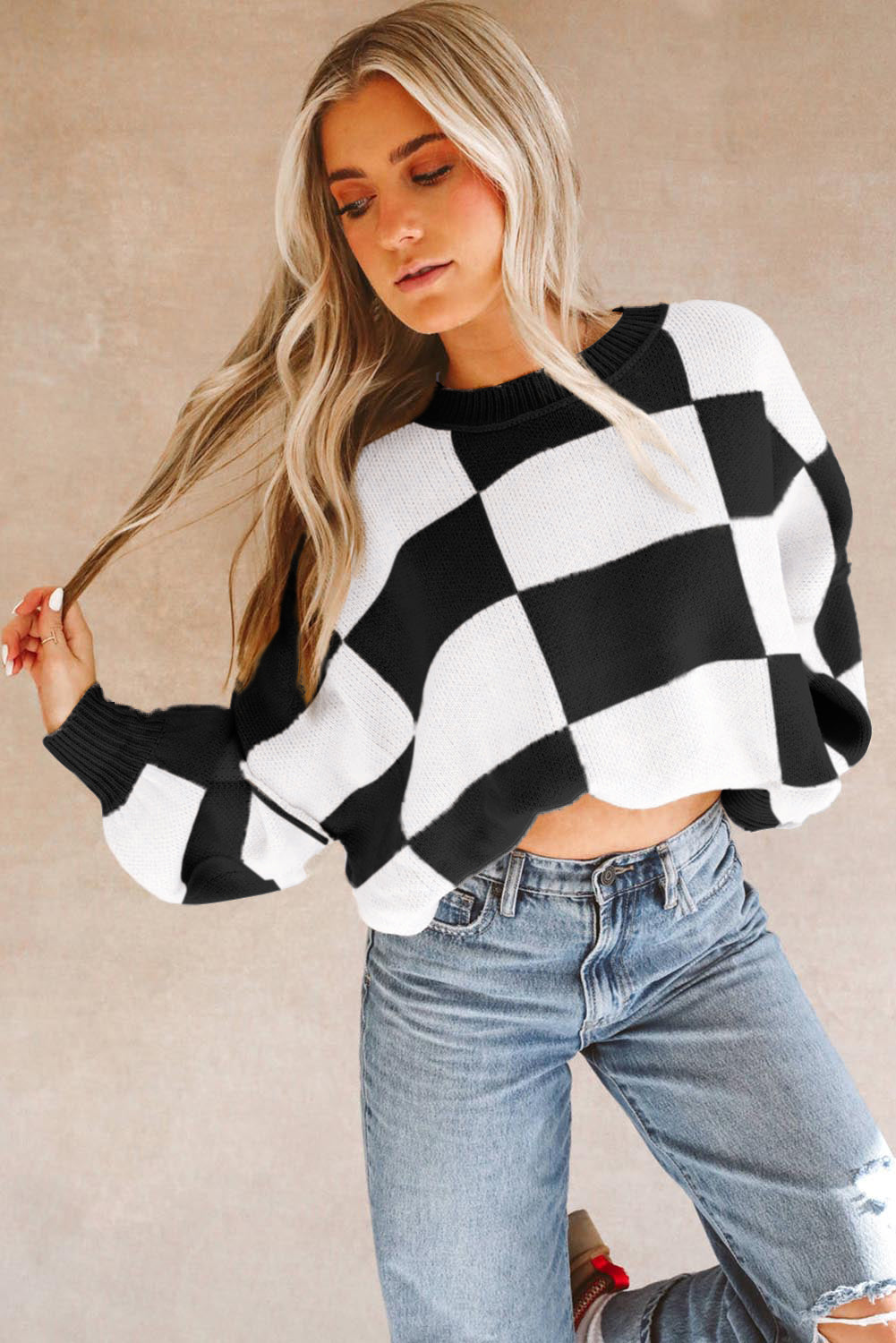 The Check Yes Sweater