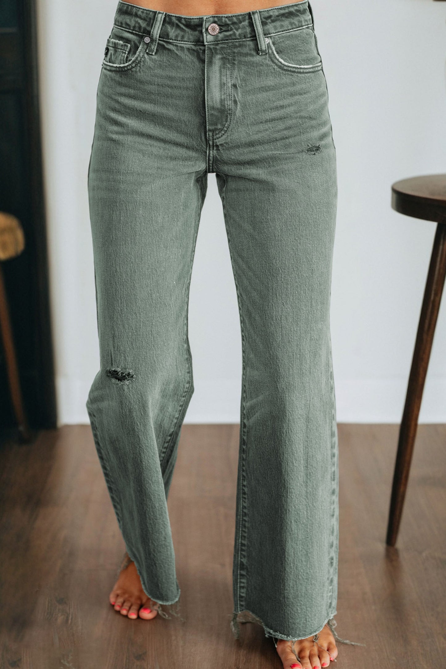 Sagewood Straight-Leg Denim