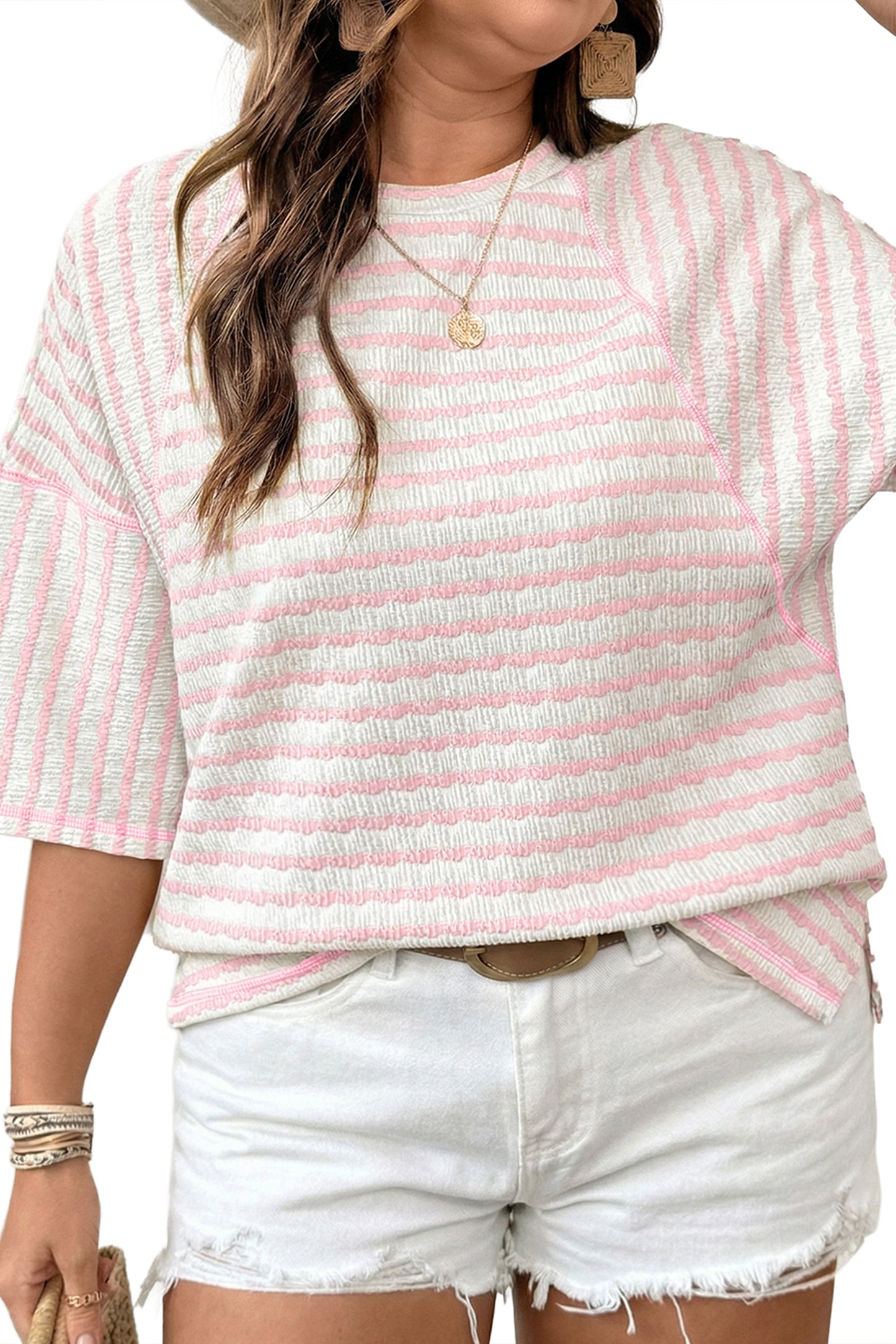 Pink Lemonade Lane Curve Top