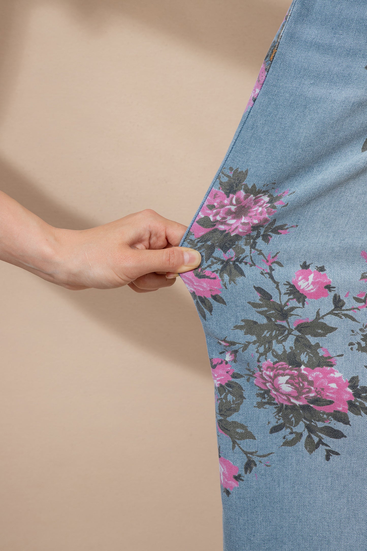 Vintage Bloom Wide Leg Jeans
