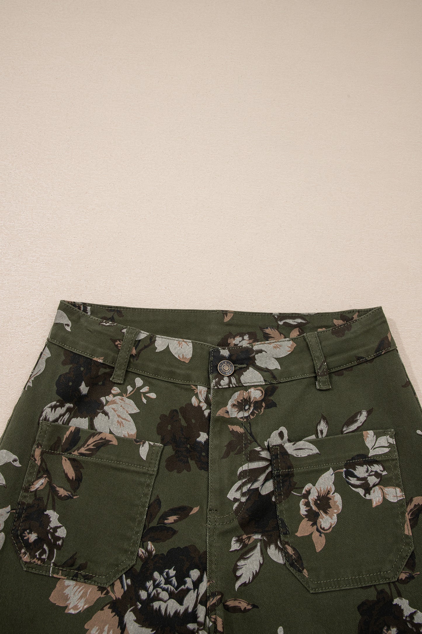 Woodland Rose Straight Leg Pants