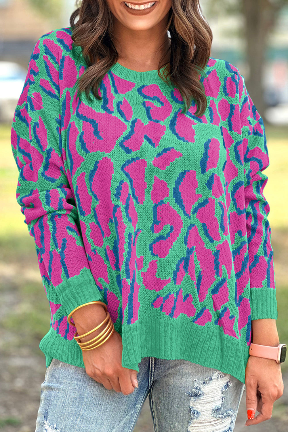 The Palm Springs Pop Sweater