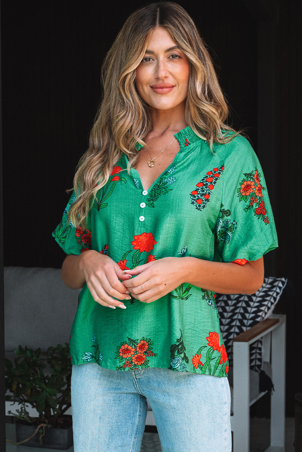 Botanical Belle Blouse