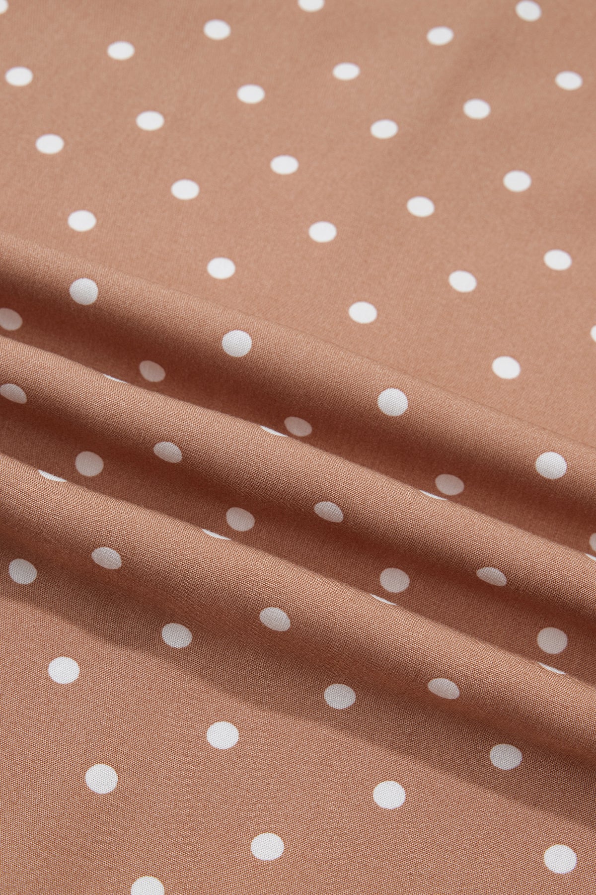 The Mocha Dot Social Skirt