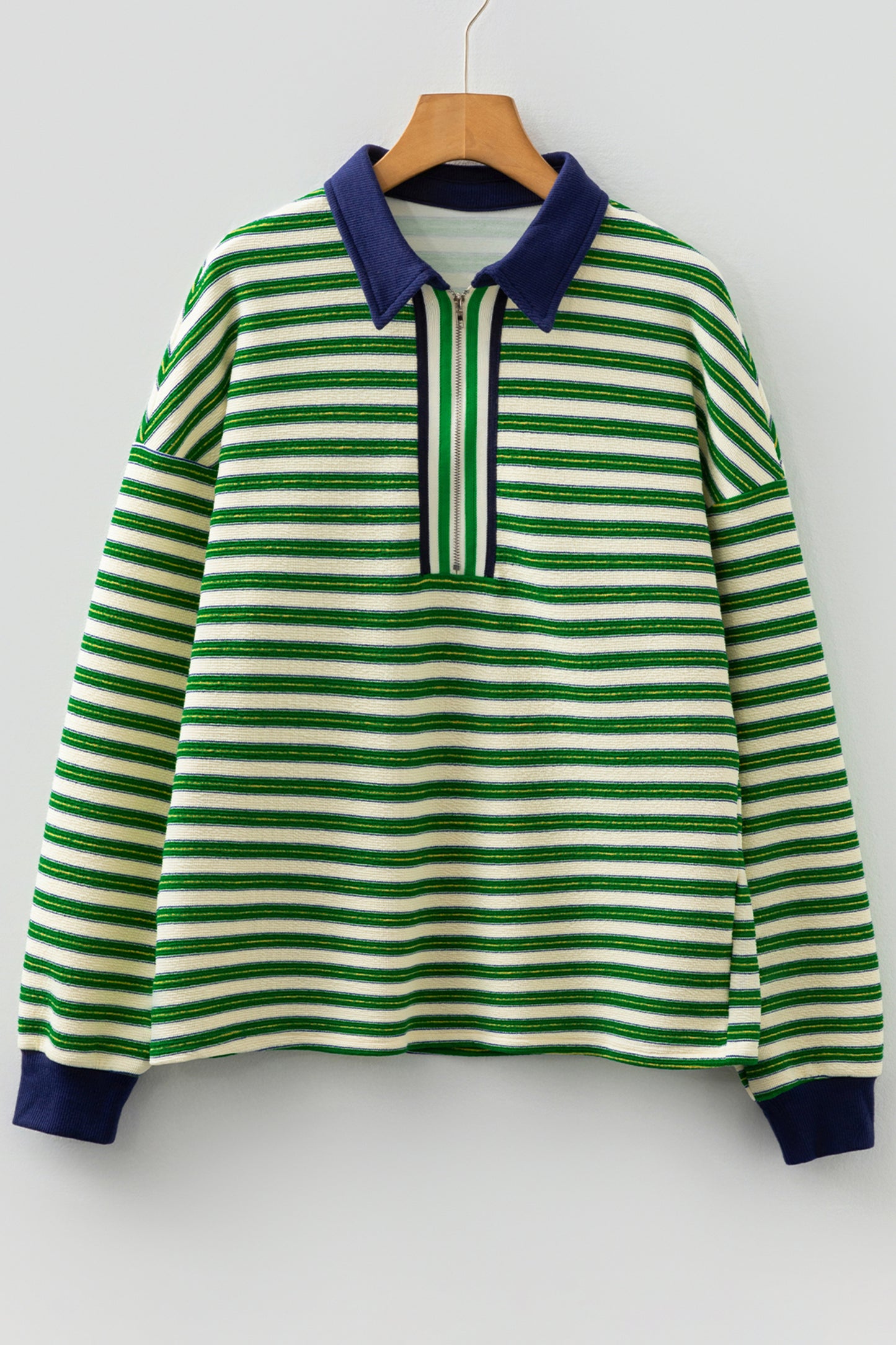 The Sideline Stripe Quarter Zip