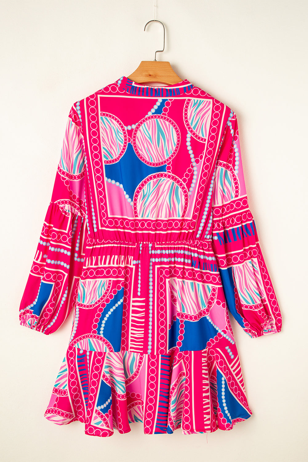 The Pink Palm Party Dress