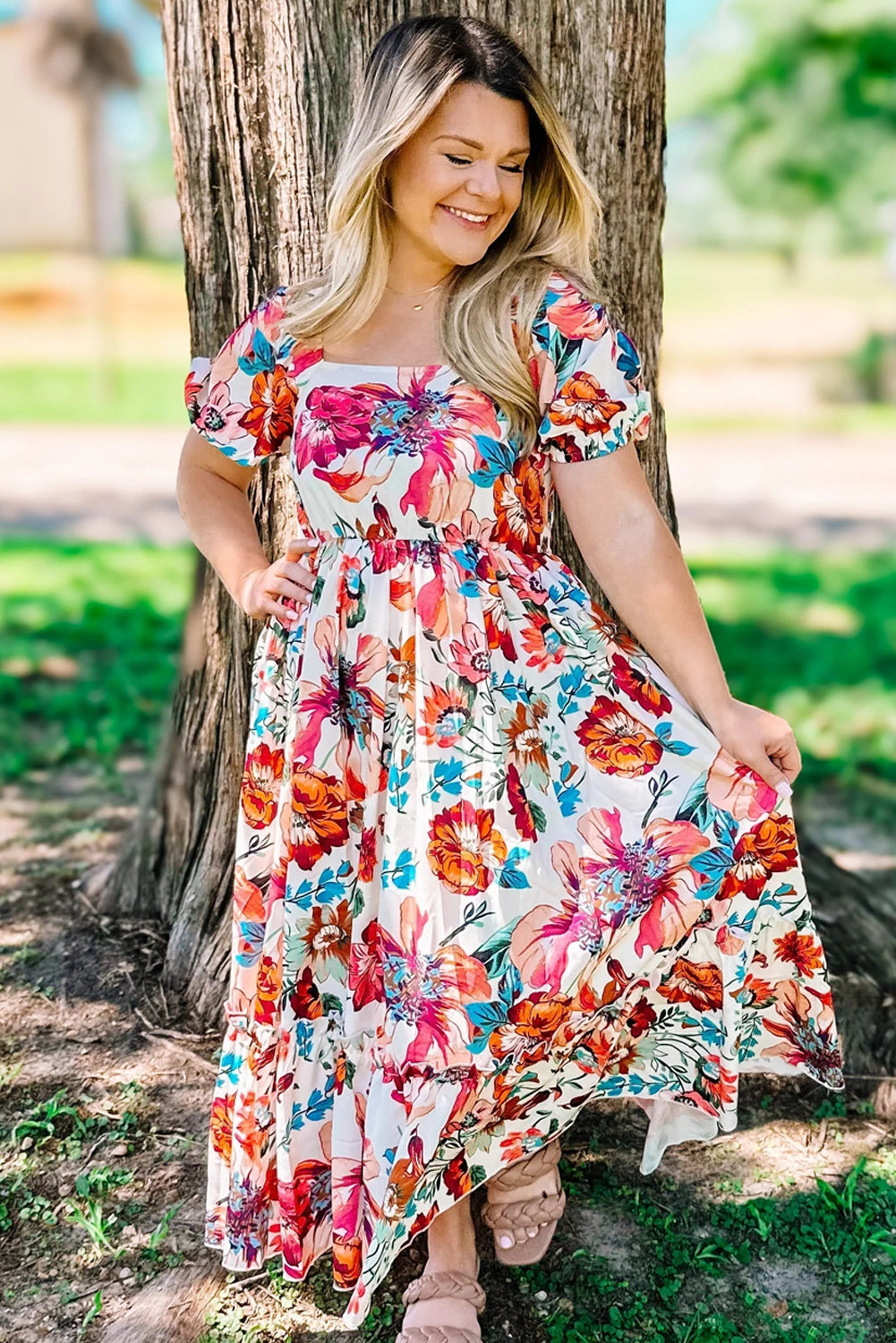 The Southern Garden Midi Dress