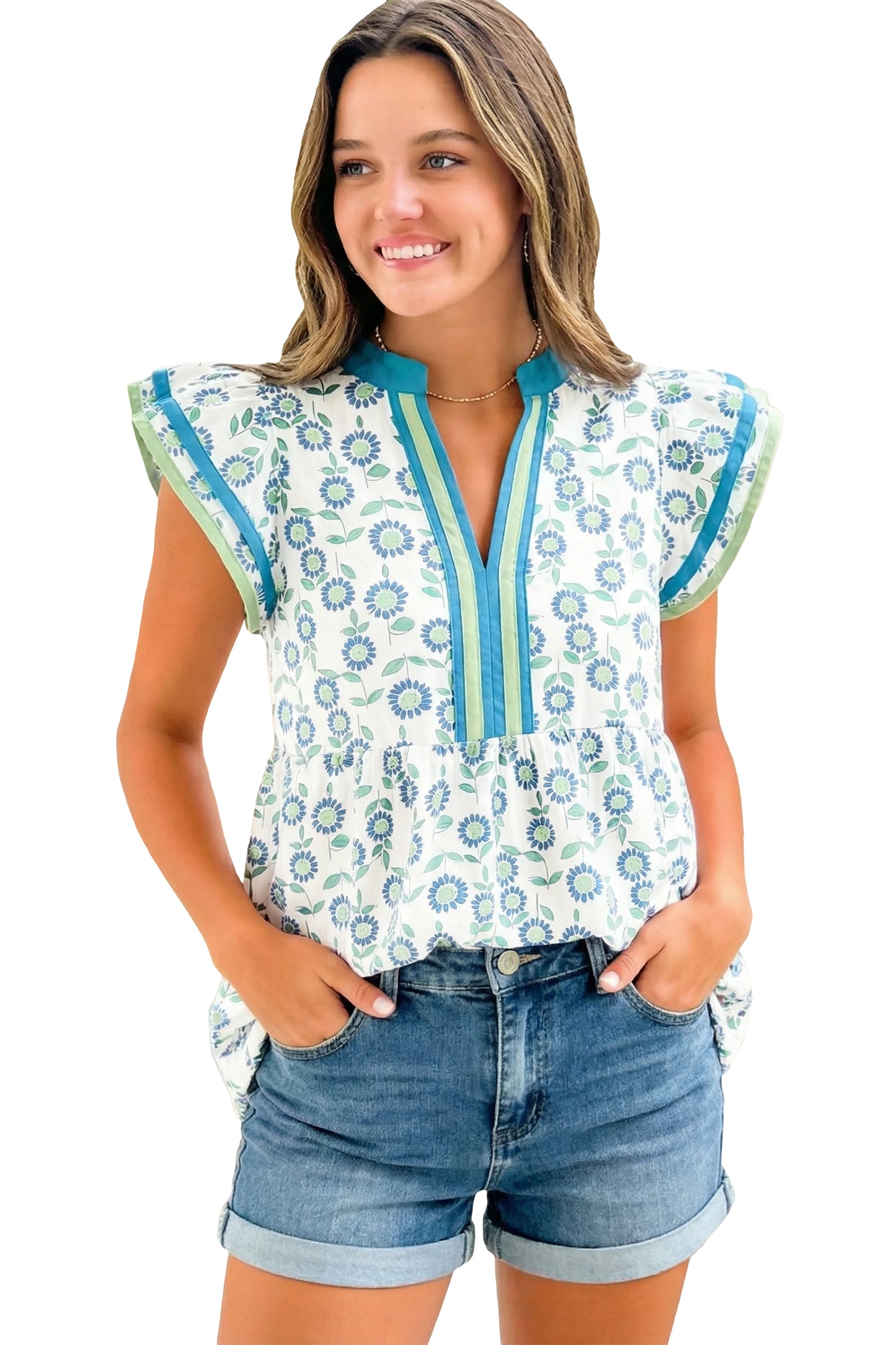 Seabreeze Bloom Blouse