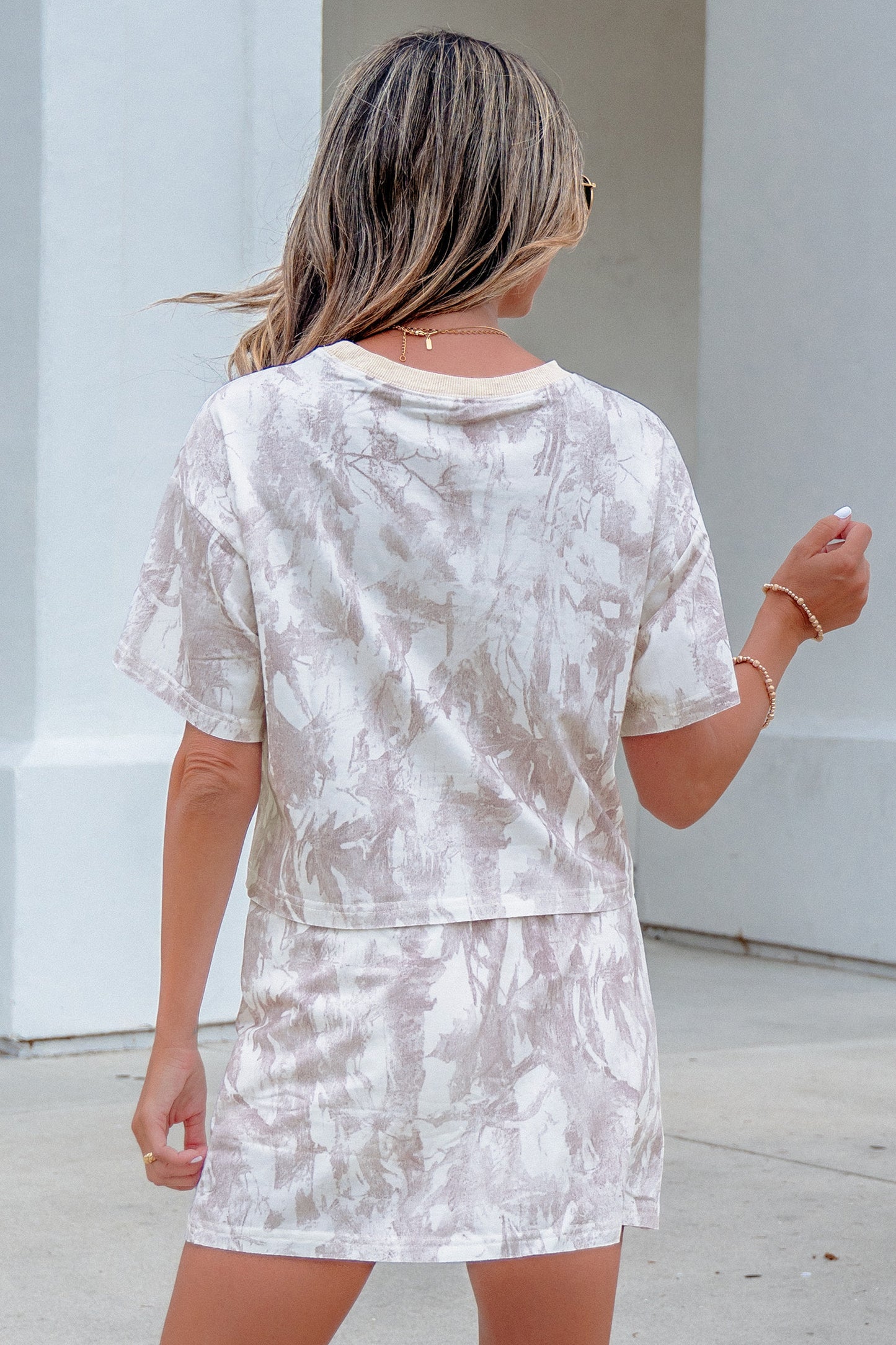 Sandstone Sketch Skort Set