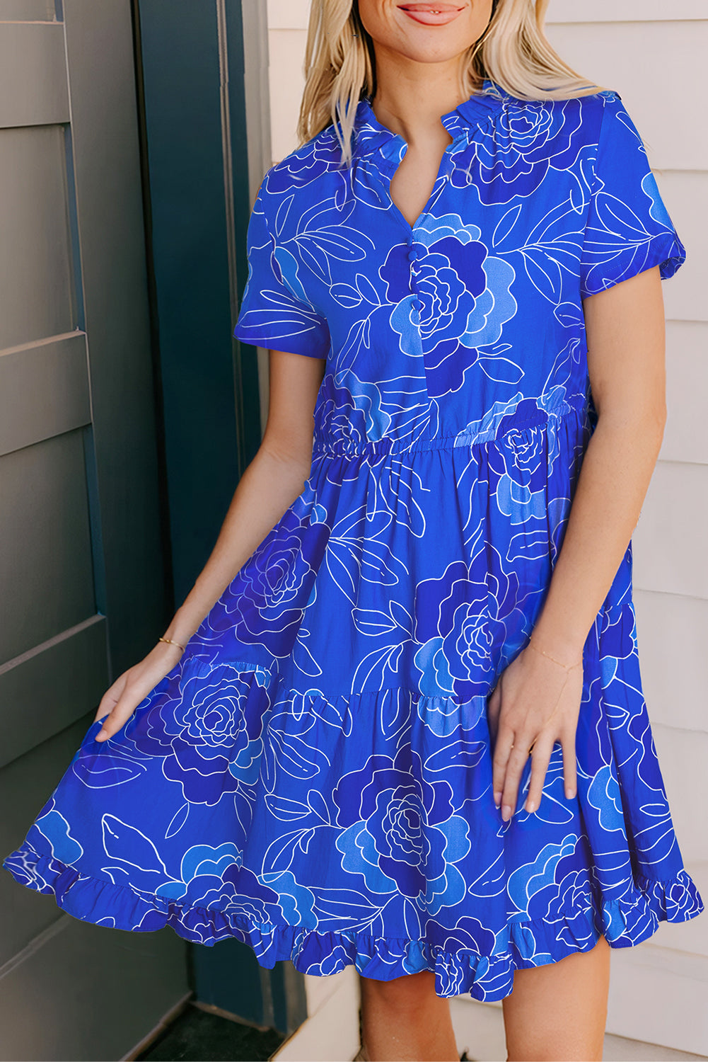 Bluebell Garden Mini Dress