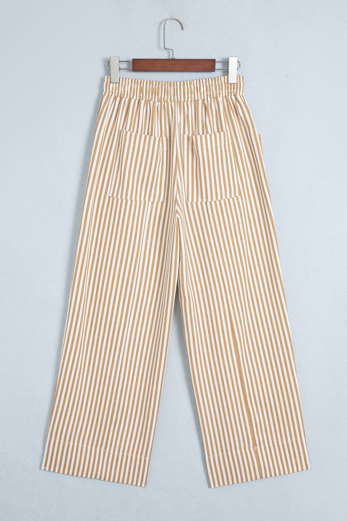The Café Stripe Wide Leg Pants
