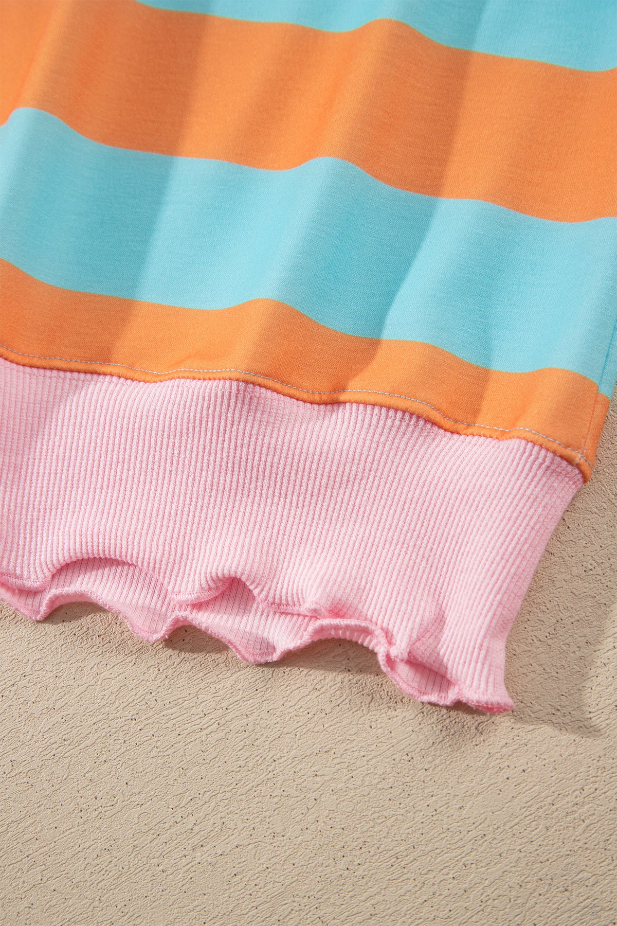 The Sorbet Stripe Pullover