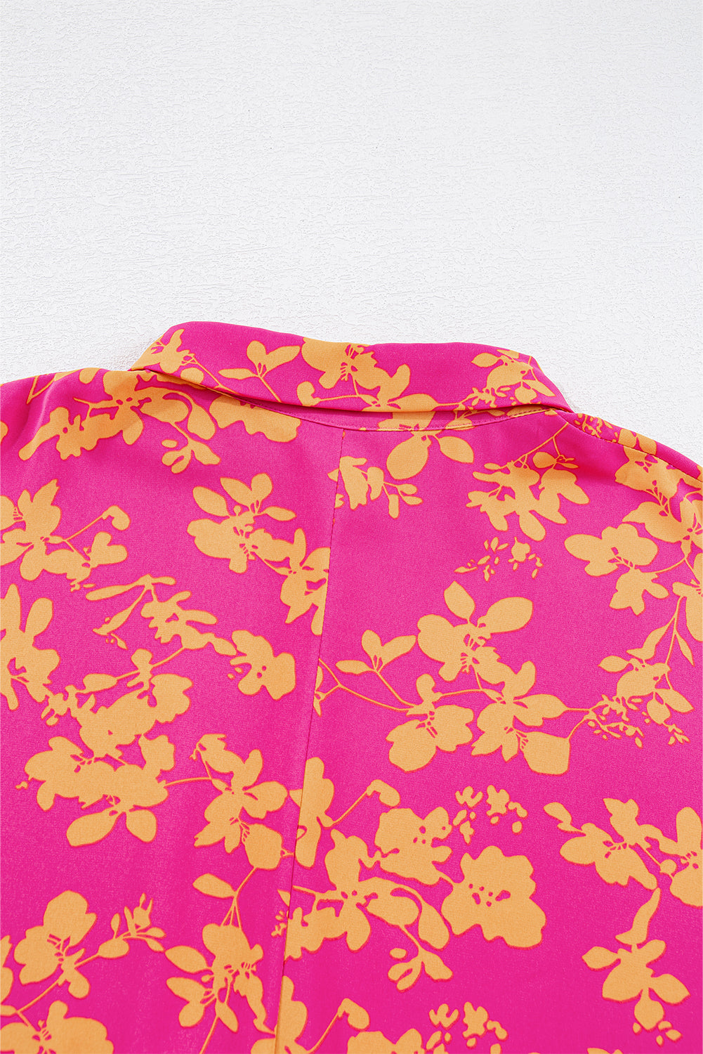 Fuchsia Fields Button Dress