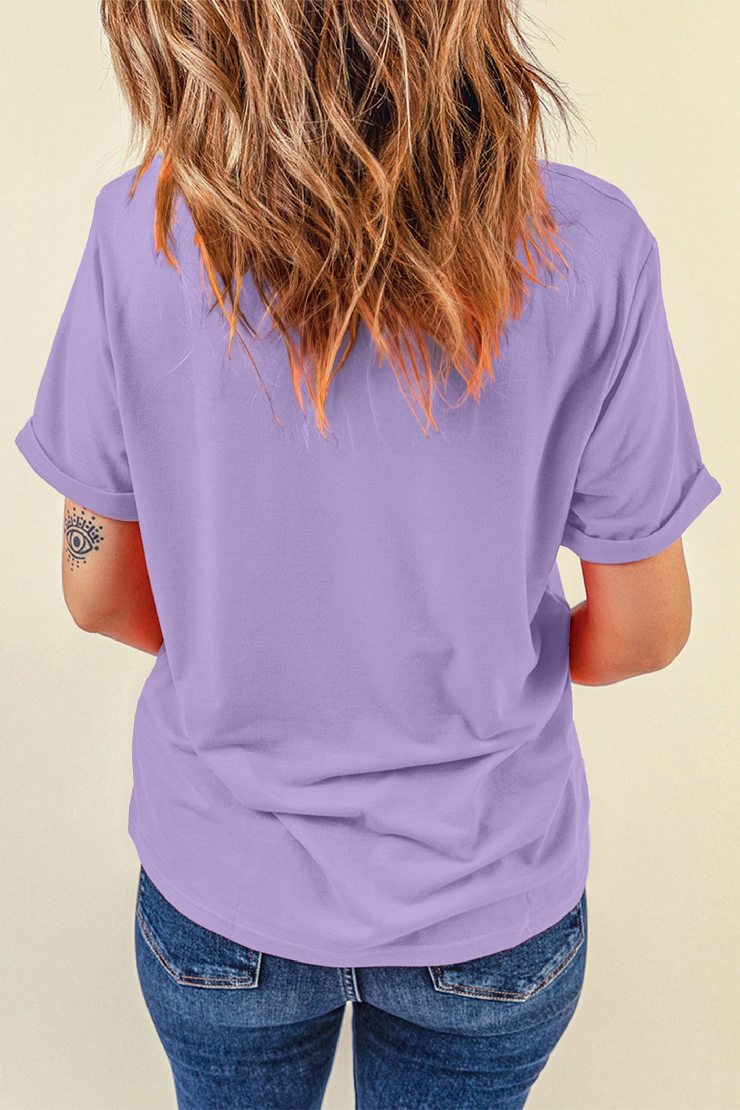 Sequin Easter Bunny Patched Tee