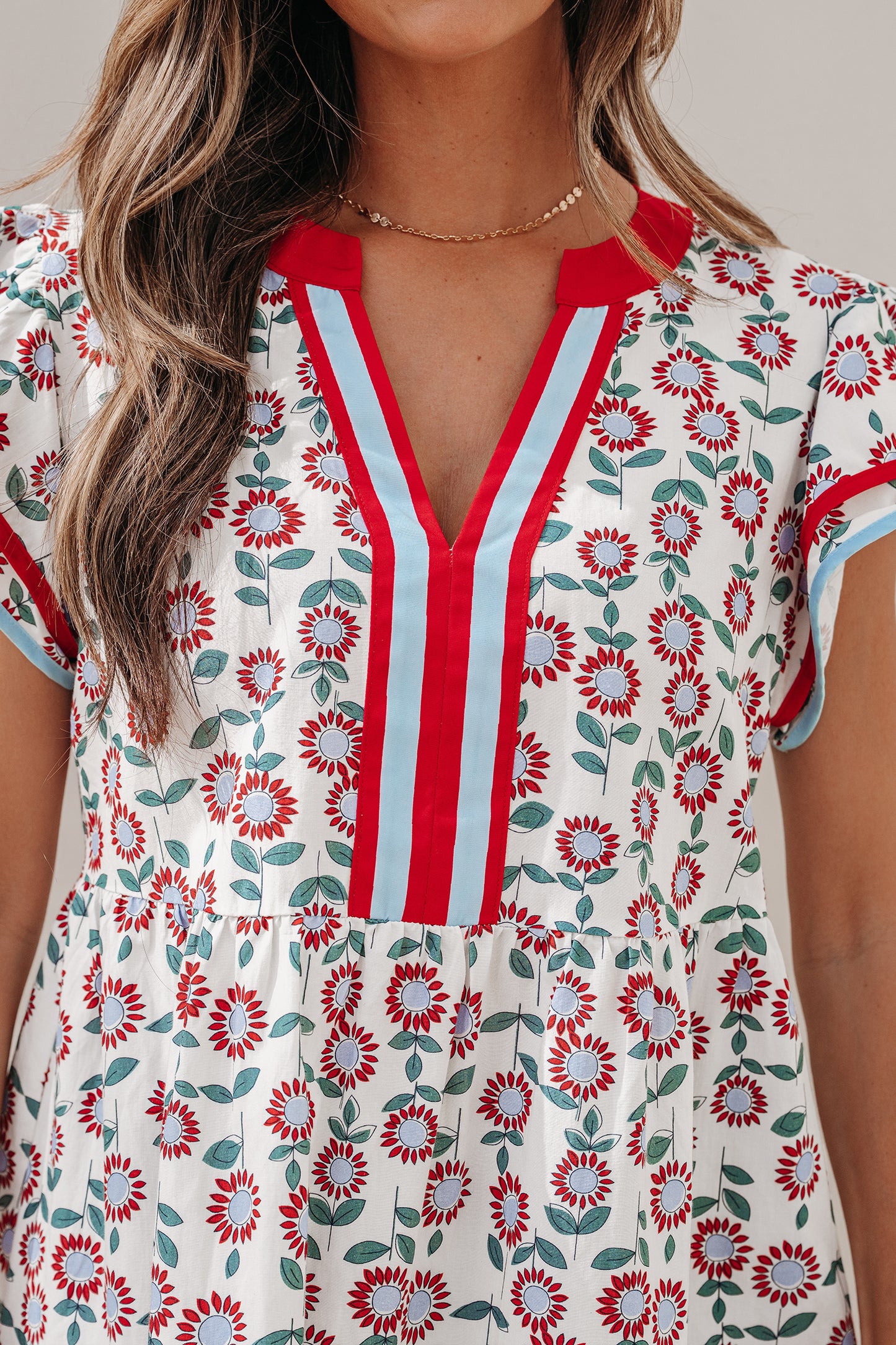Liberty Bloom Babydoll Top