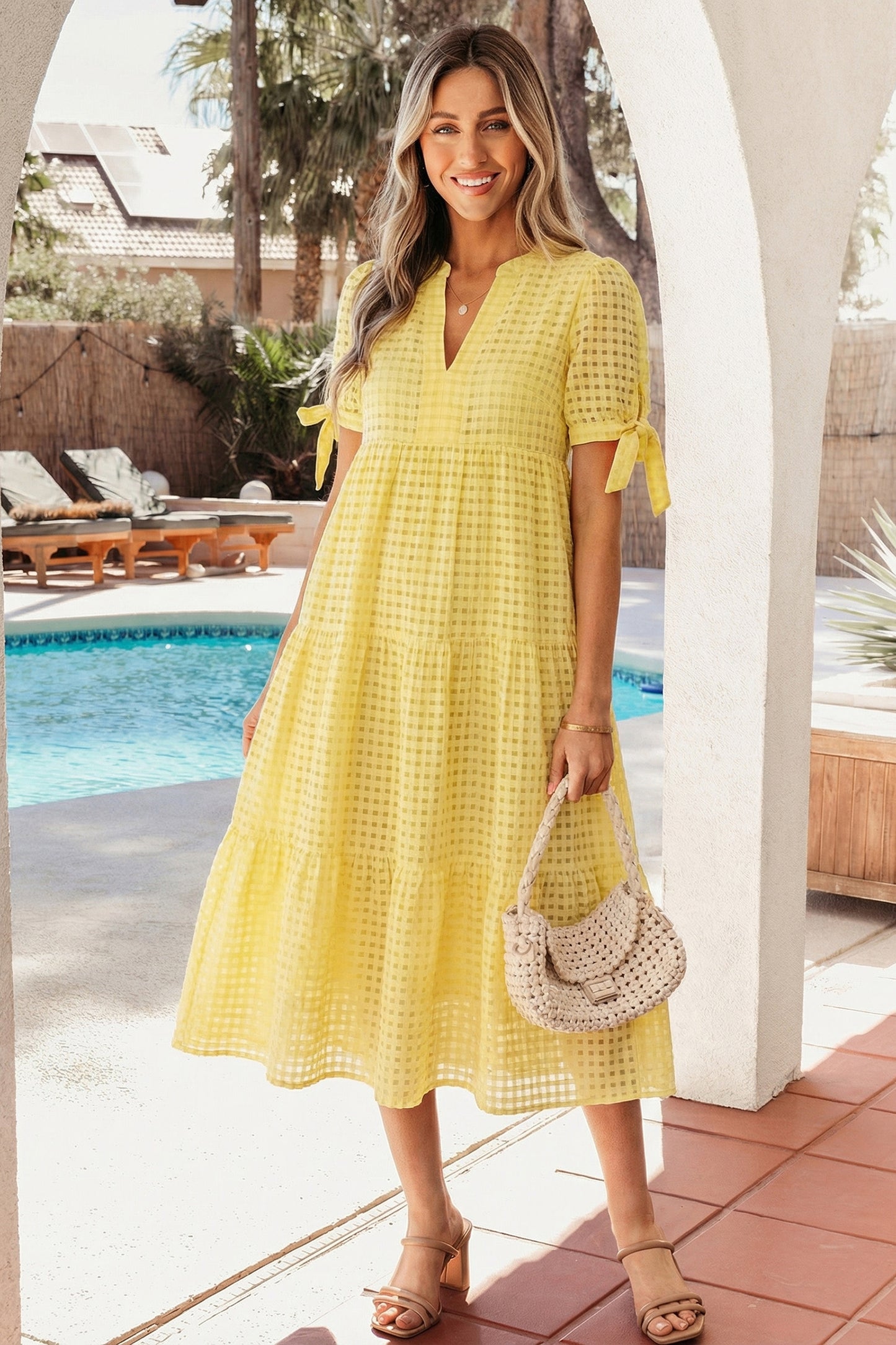 Golden Hour Garden Midi