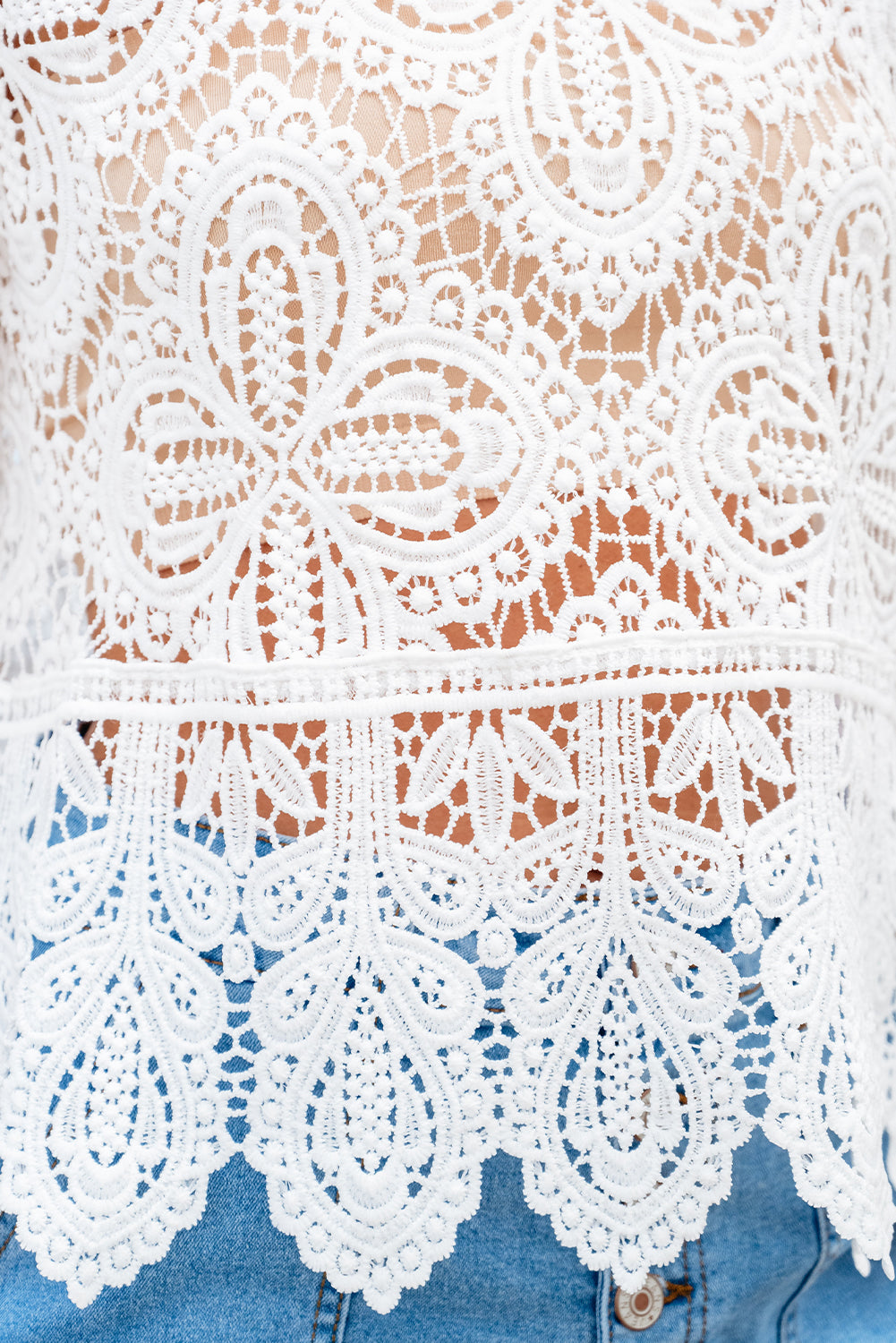 The Villa Lace Blouse