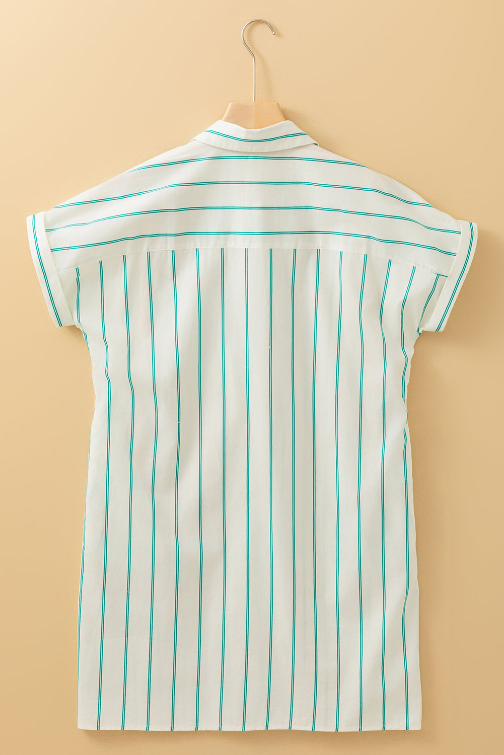 Cypress & Champagne Shirt Dress