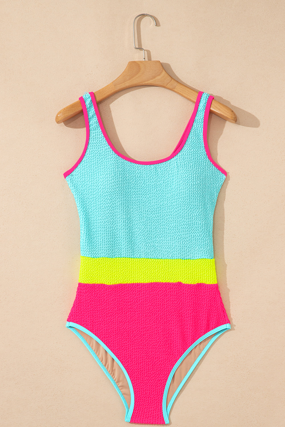 Sunset Splash Colorblock One-Piece