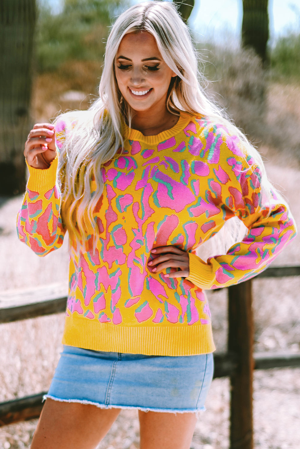 The Sunset Sorbet Sweater