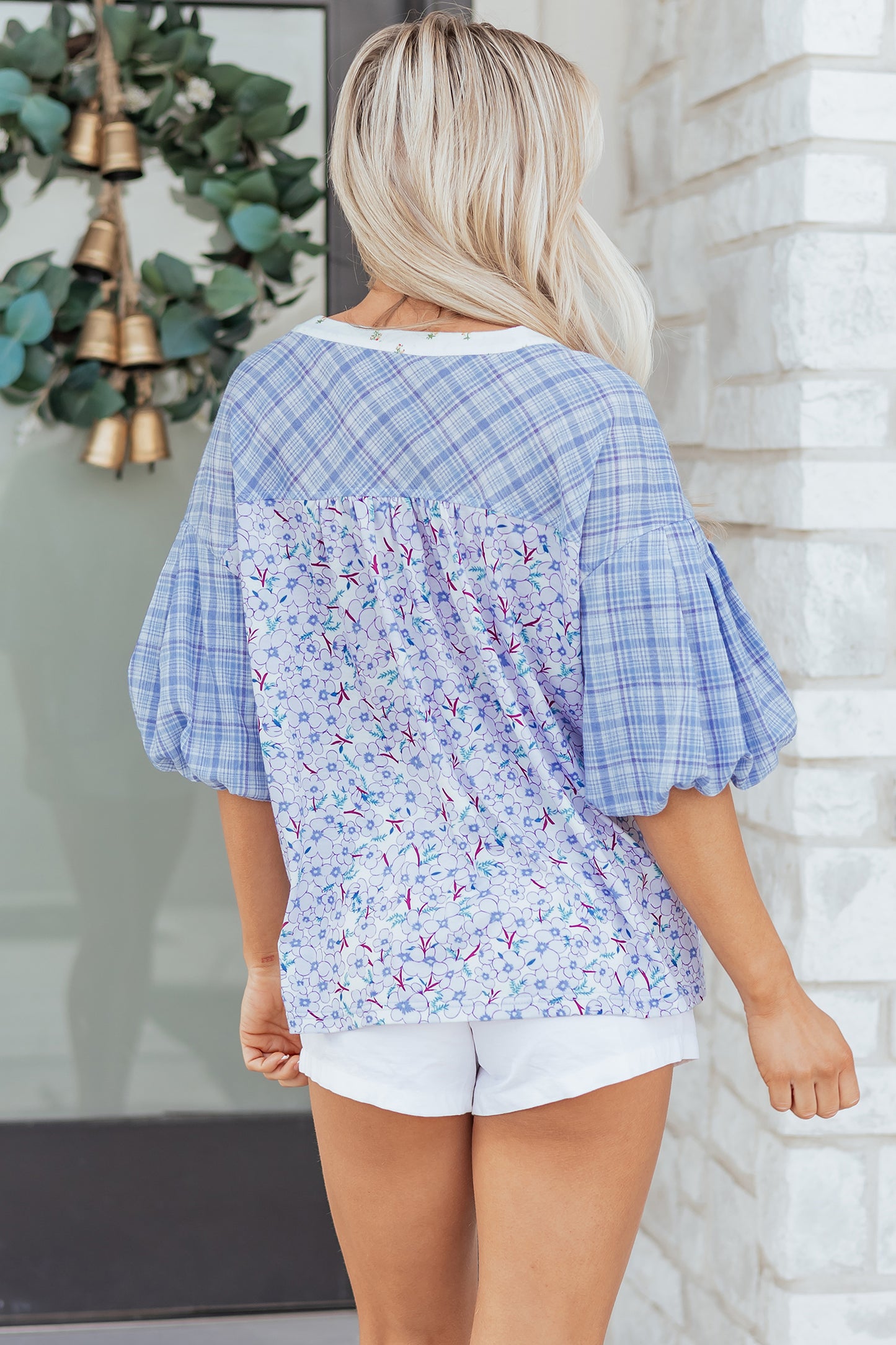 Skyline Patchwork Henley