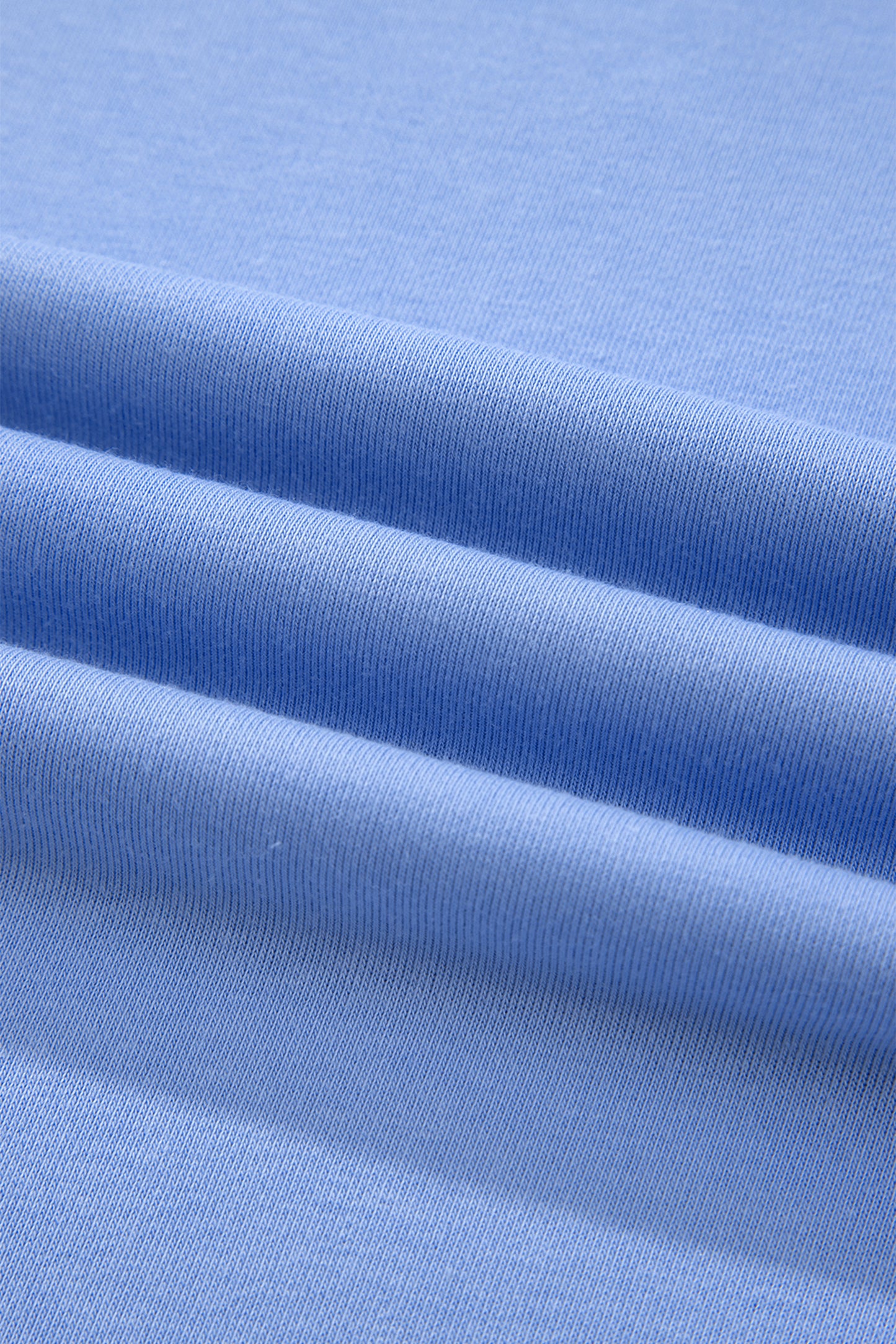 Curvy Blue Skies Scallop Dress
