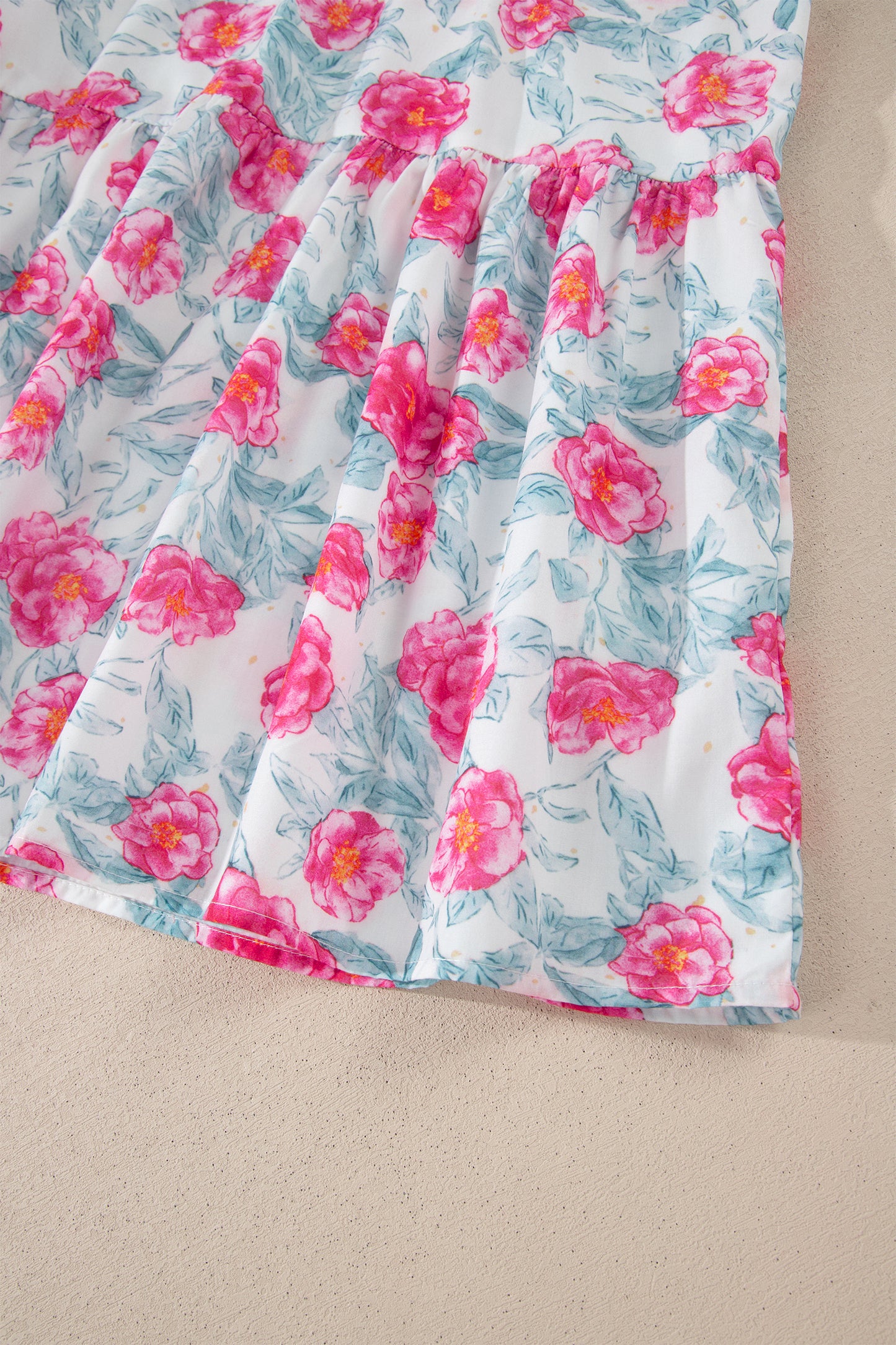 The Rosé Garden Midi Dress