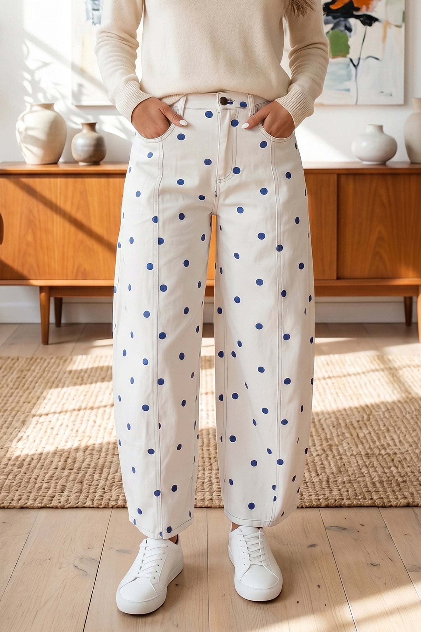 French Market Polka Pants
