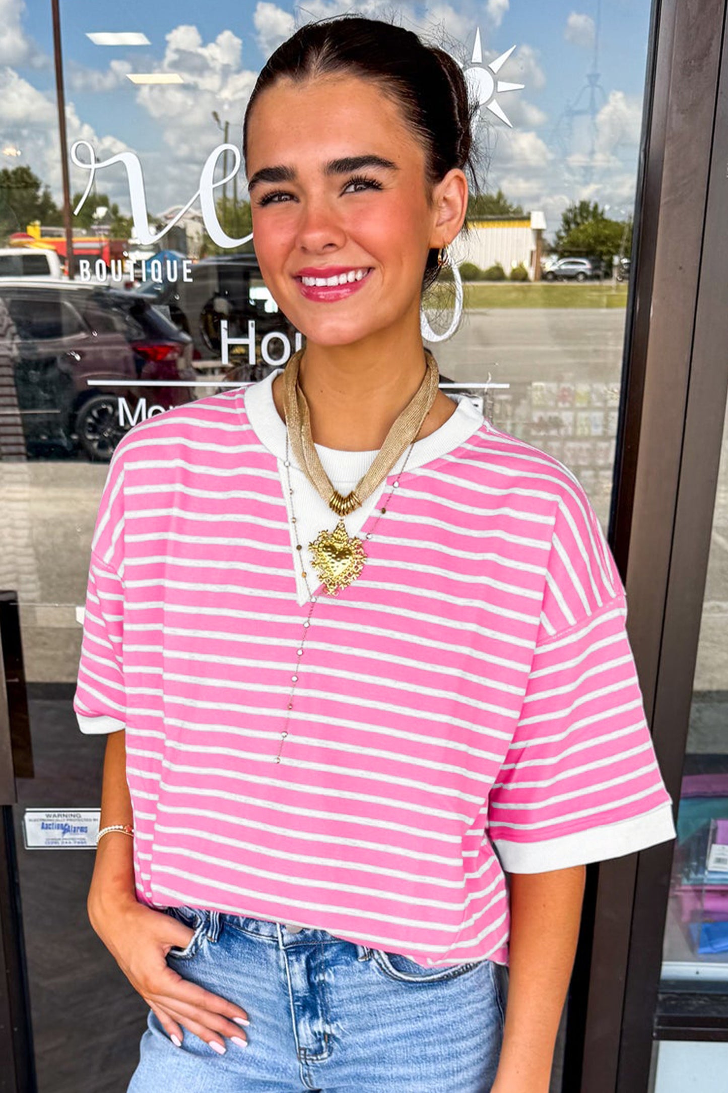 Everyday Sweet Stripe Tee