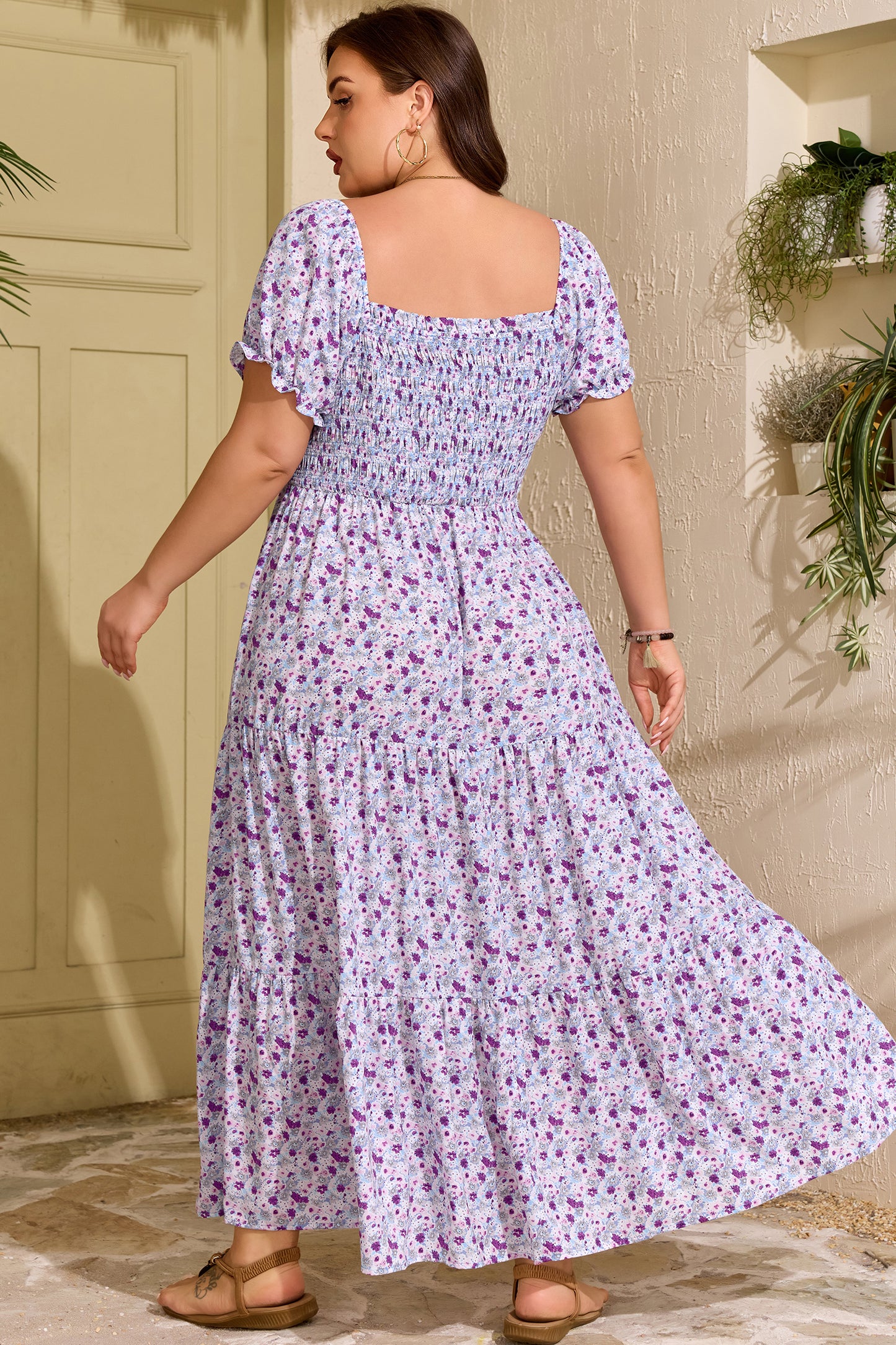 The Lavender Meadow Maxi- Curvy