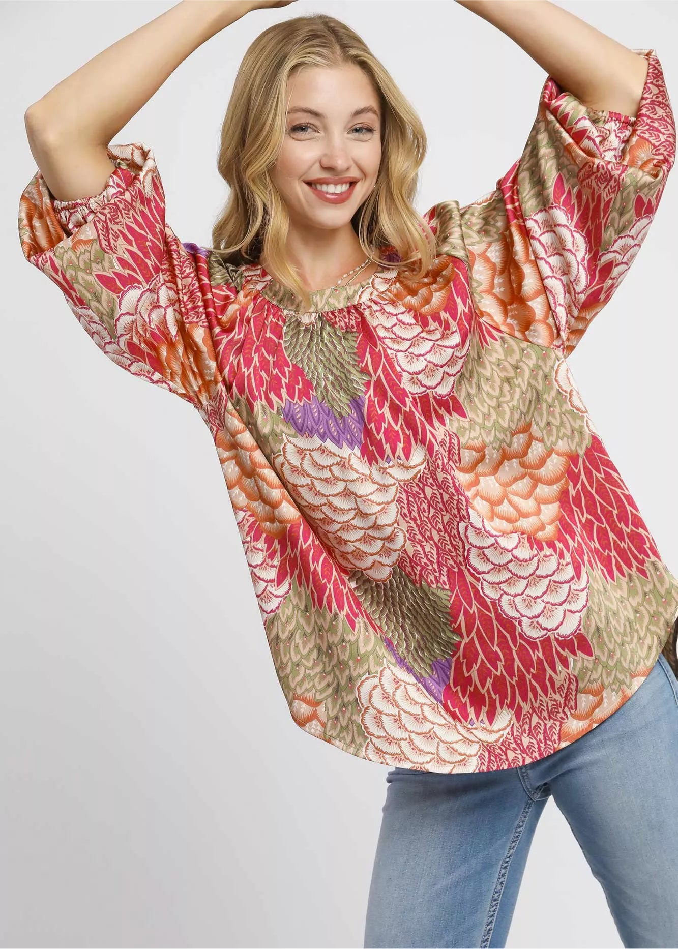 Mulled Berry Bliss Blouse