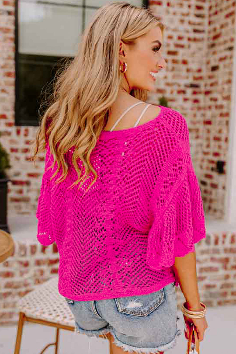 Electric Breeze Knit Top