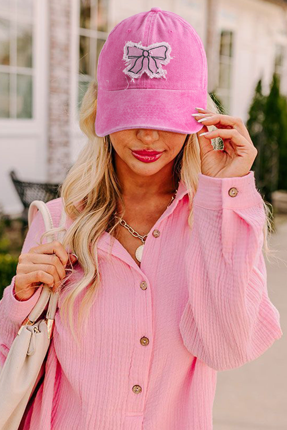 Pretty Little Bow Cap