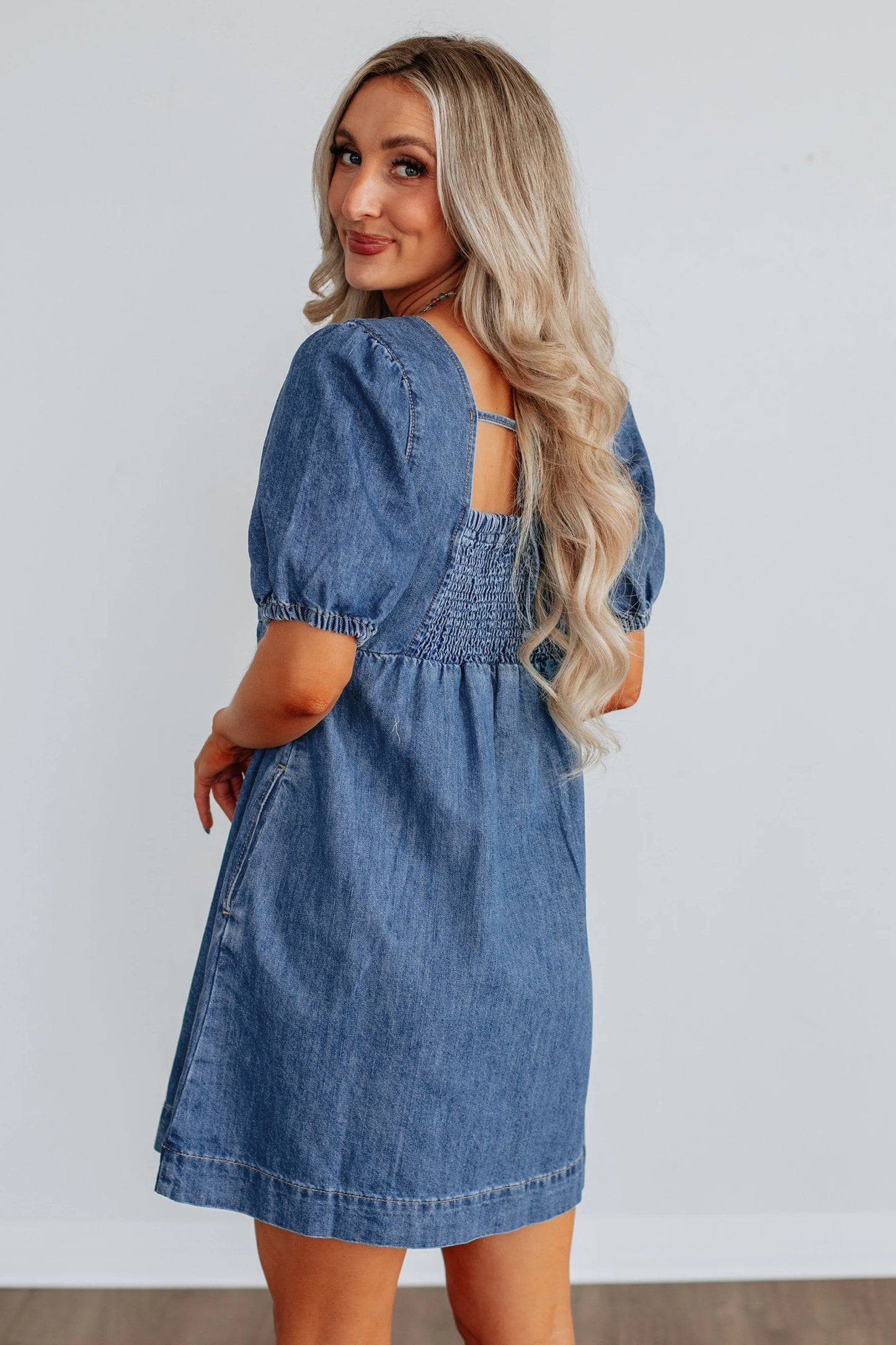 Carolina Charm Denim Dress